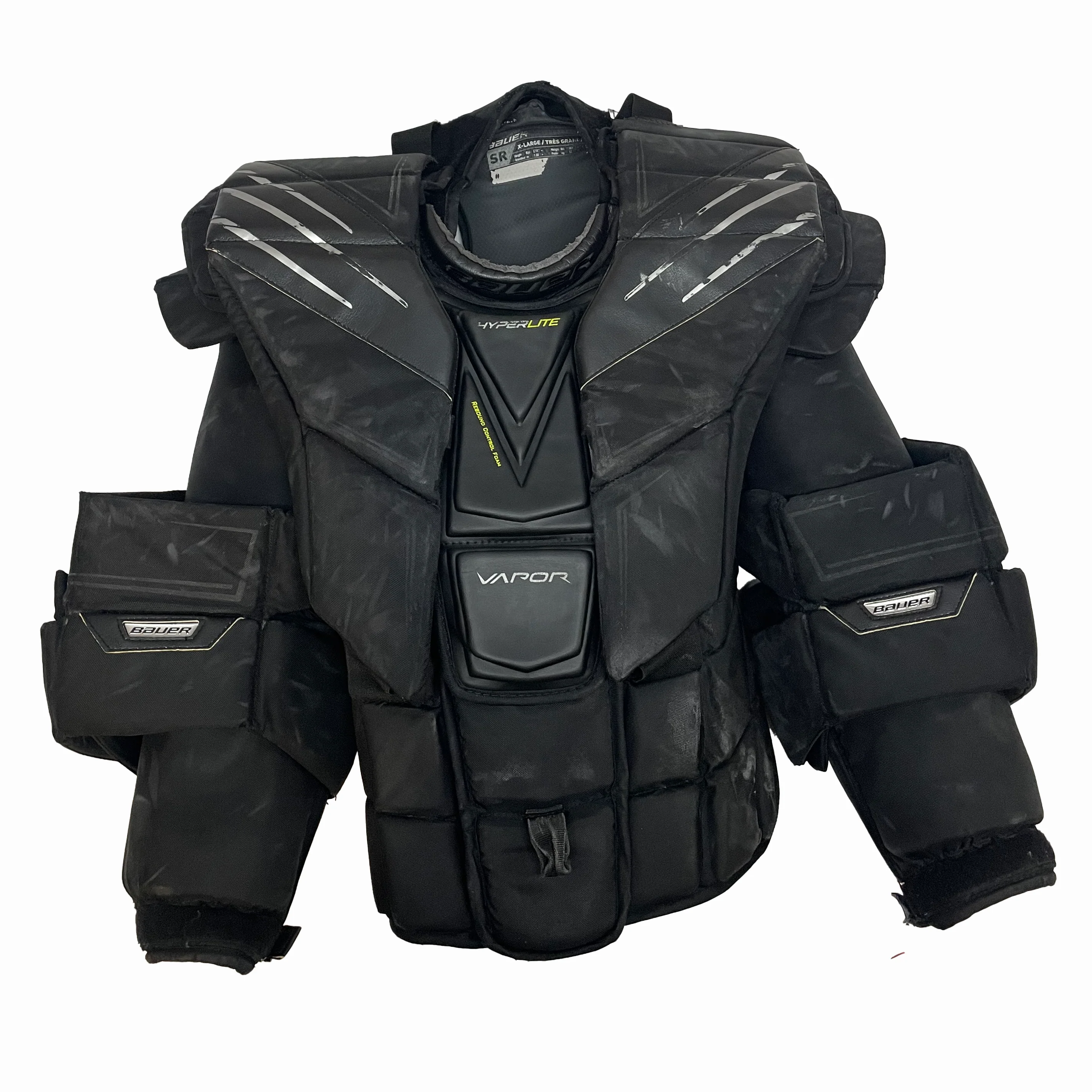 Bauer Vapor Hyperlite 2 - Used Pro Stock Goalie Chest Protector (Black)