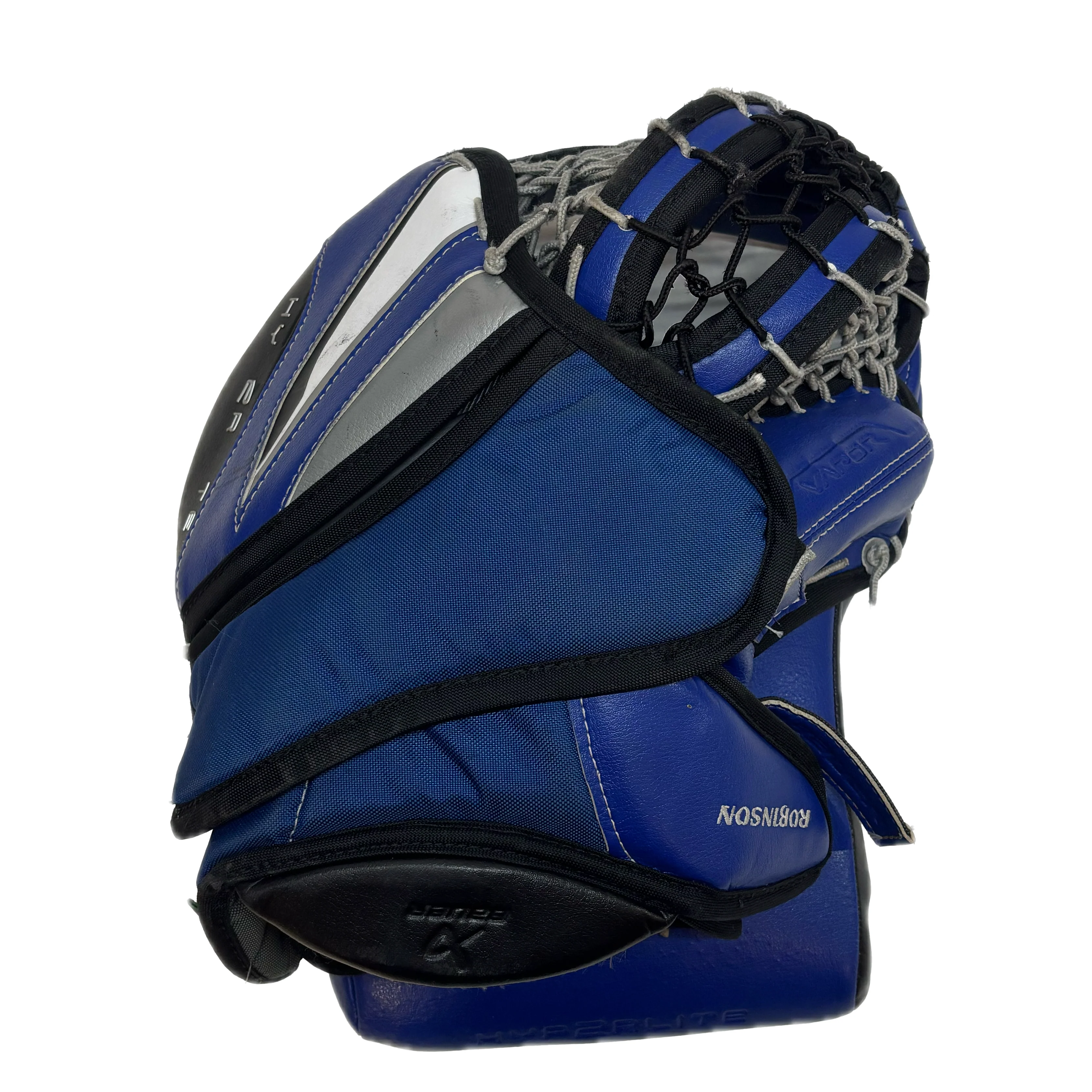 Bauer Vapor Hyperlite 2 - Used Pro Stock Goalie Full Set (Blue/Black) - Image 9