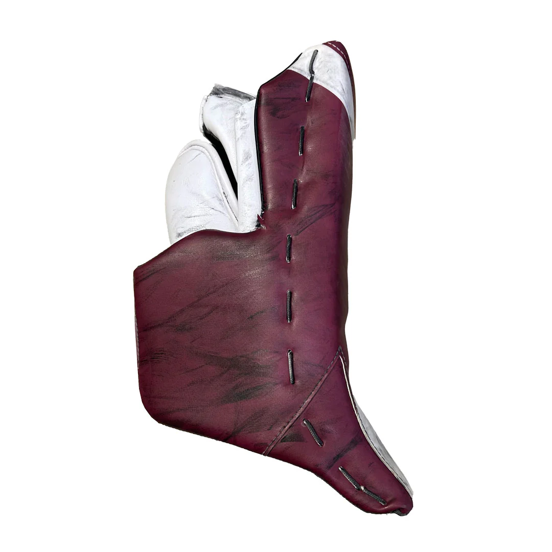 Bauer Vapor Hyperlite 2 - Used Pro Stock Goalie Full Set (Maroon) *Dressed as Bauer Reactor* - Image 7