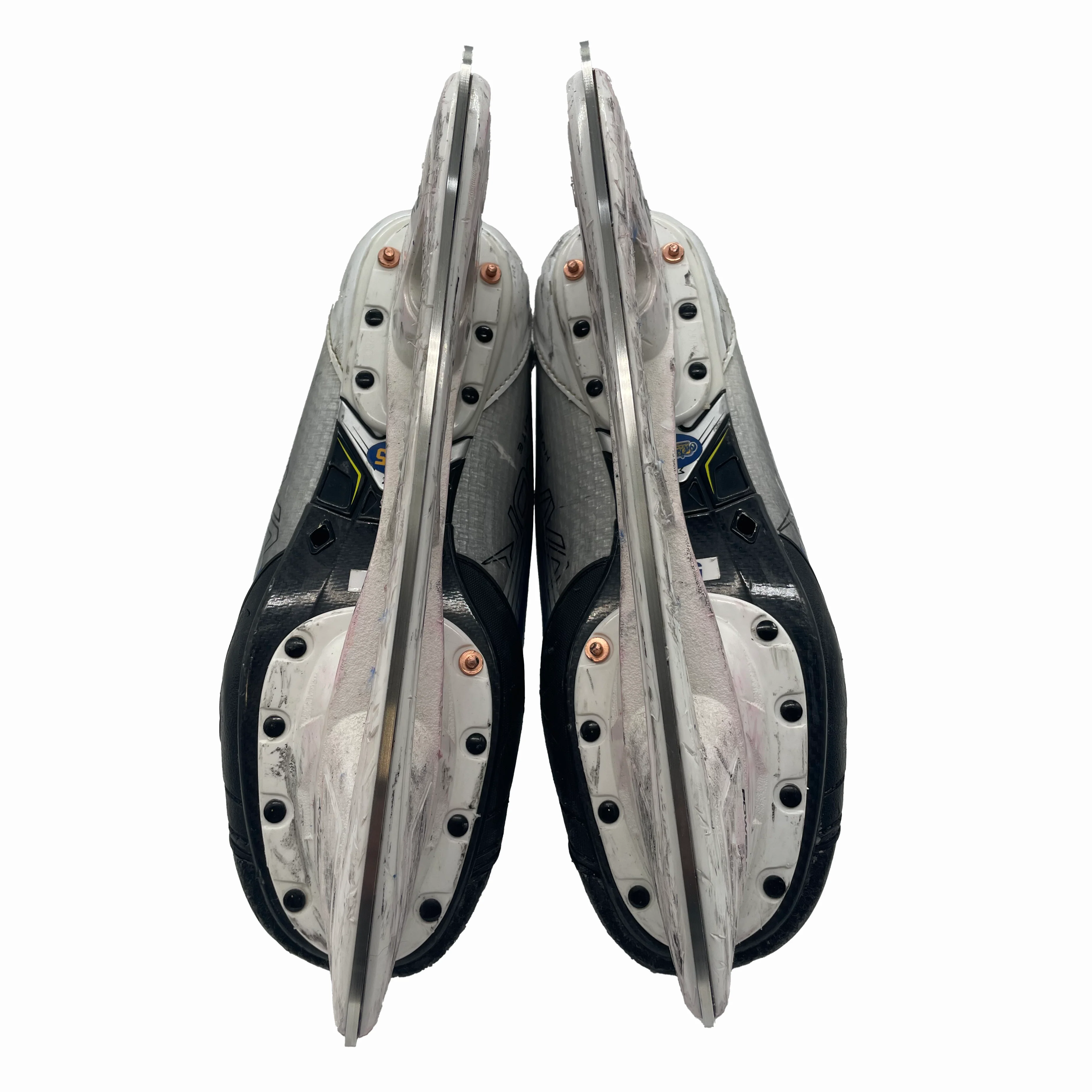 Bauer Vapor Hyperlite 2 - Used Pro Stock Hockey Skate - Size 9.5D (Blue) - Image 2