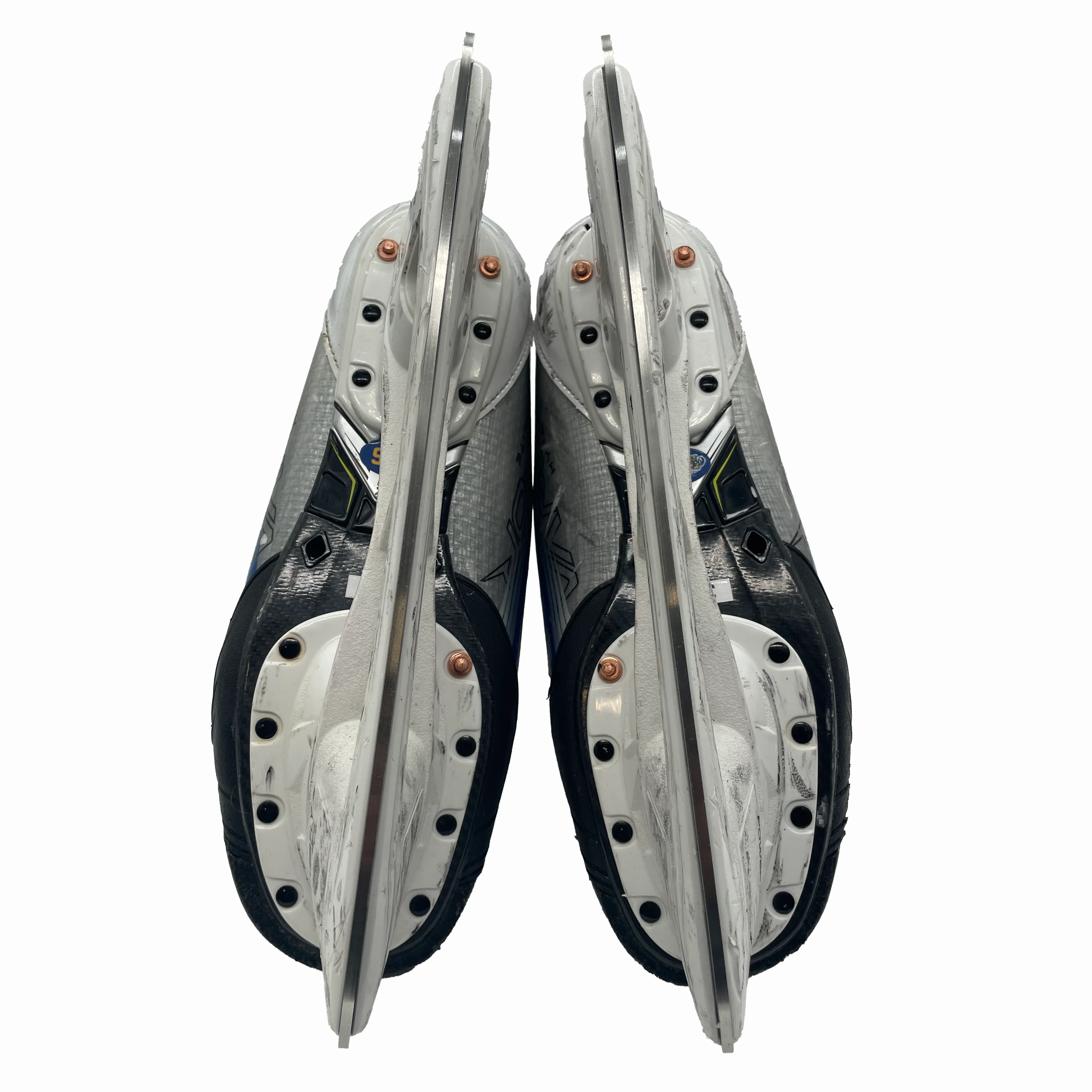 Bauer Vapor Hyperlite 2 - Used Pro Stock Hockey Skate - Size 9D (Blue) - Image 2
