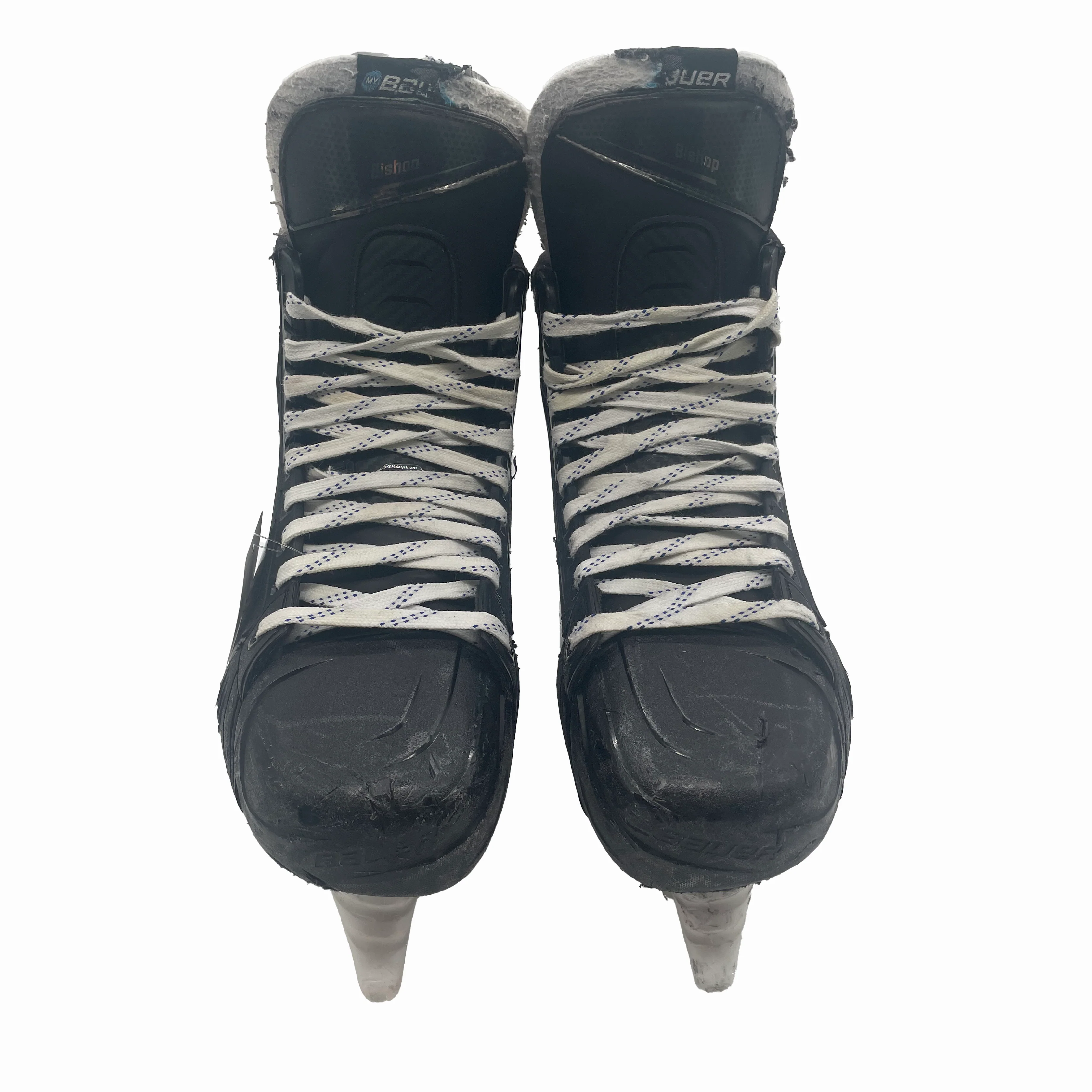 Bauer Vapor Hyperlite 2 - Used Pro Stock Hockey Skates - Size 9.5D (Black)