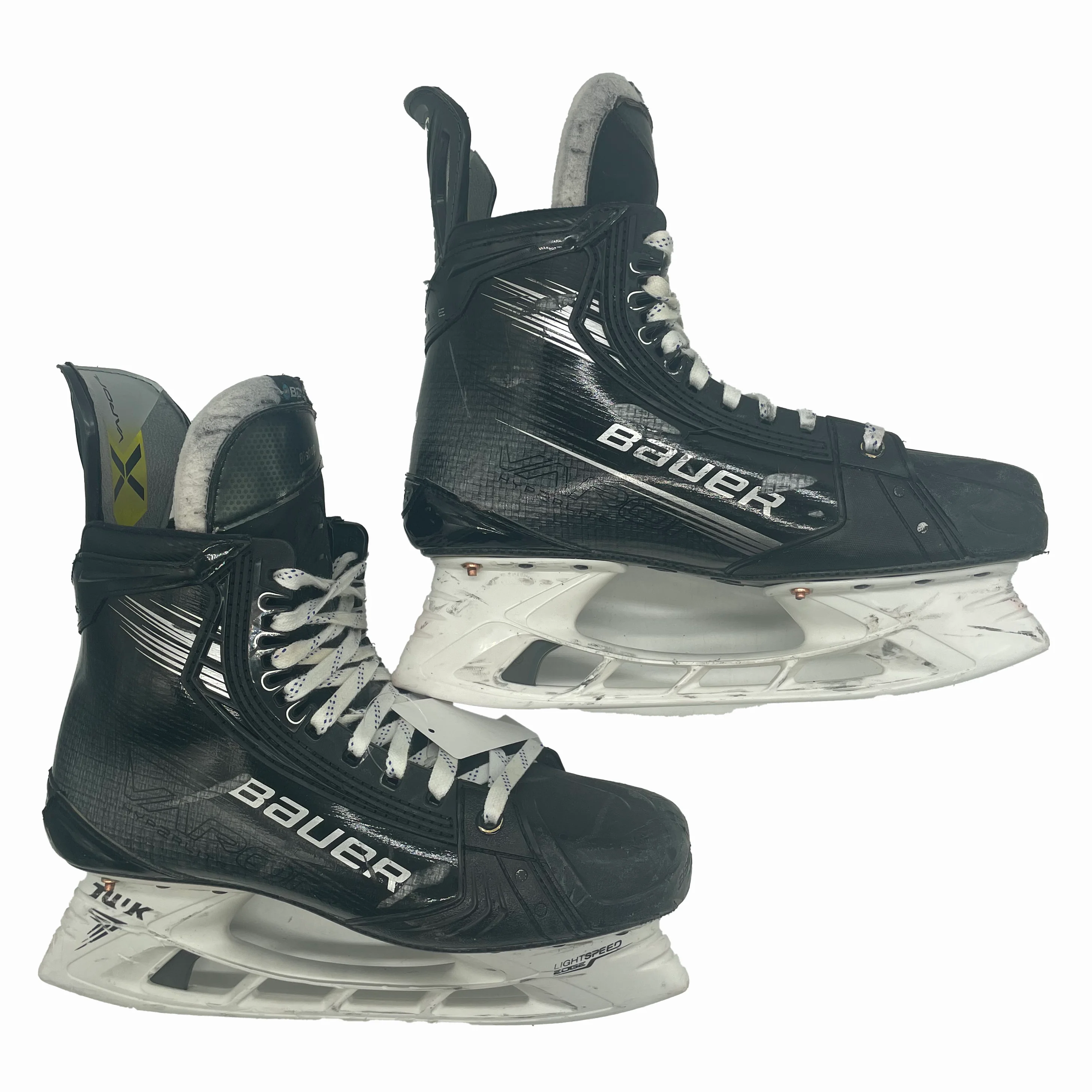 Bauer Vapor Hyperlite 2 - Used Pro Stock Hockey Skates - Size 9.5D (Black) - Image 4