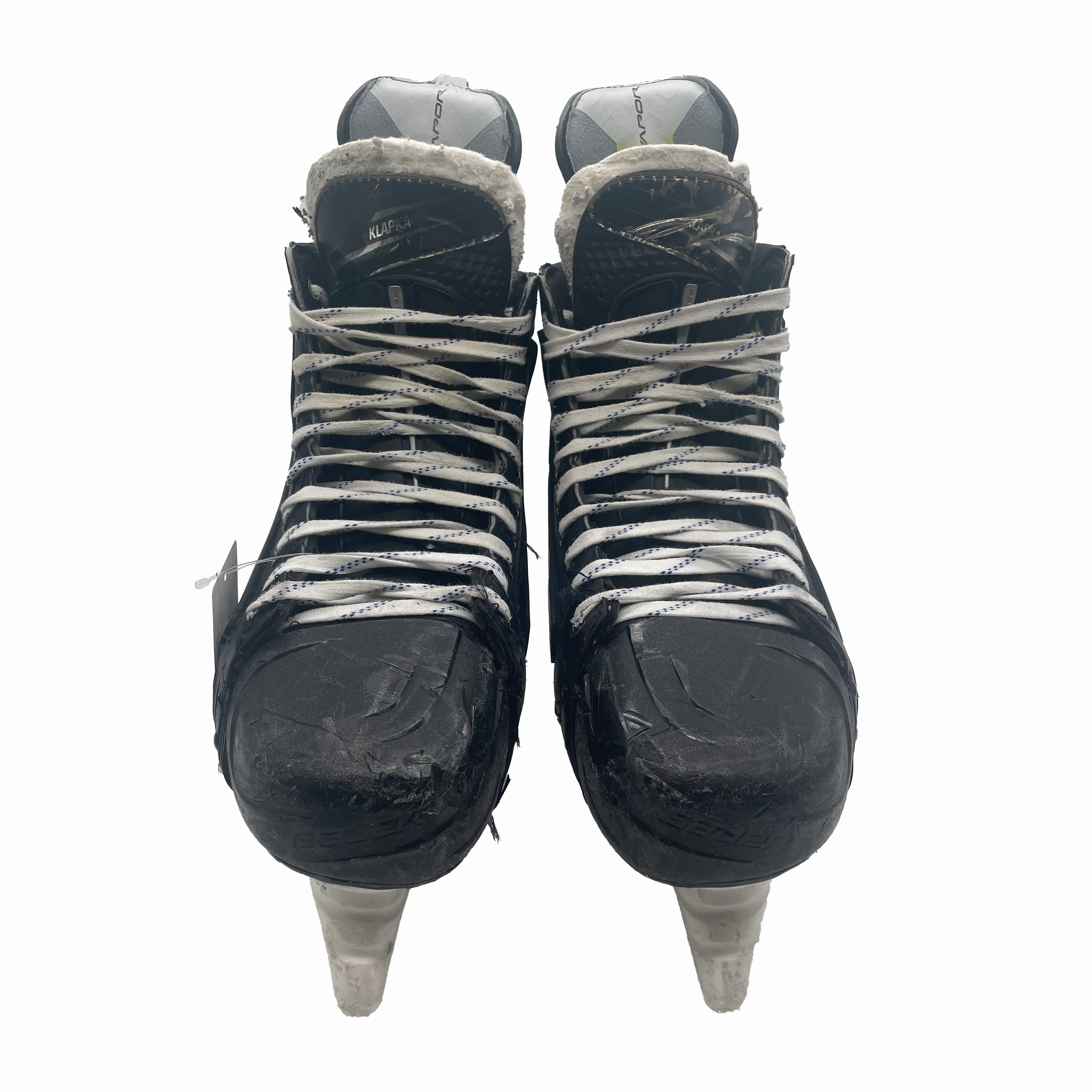 Bauer Vapor Hyperlite 2 - Used Pro Stock Hockey Skates with Shot Blockers - Size 13E