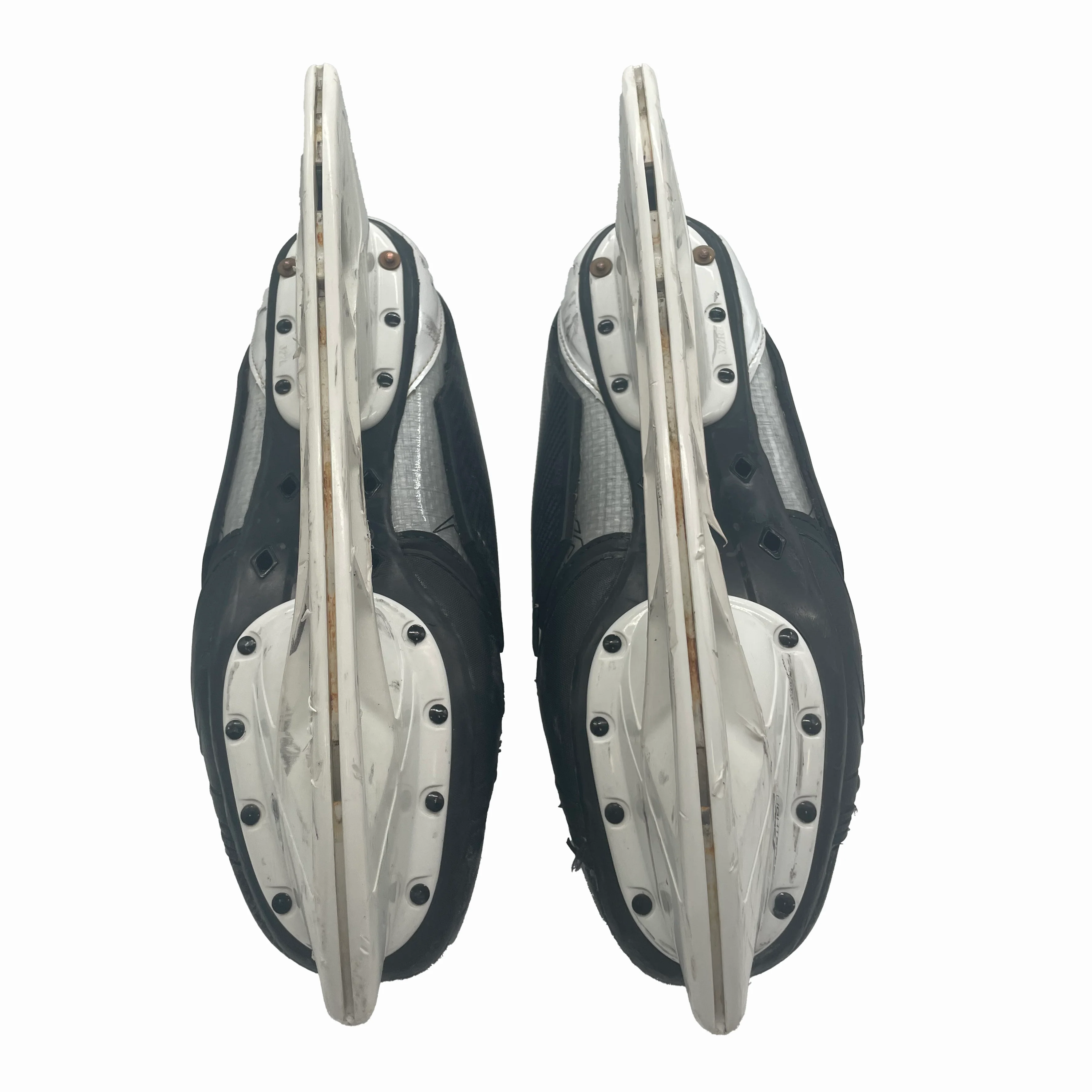 Bauer Vapor Hyperlite 2 - Used Pro Stock Hockey Skates with Shot Blockers - Size 13E - Image 2
