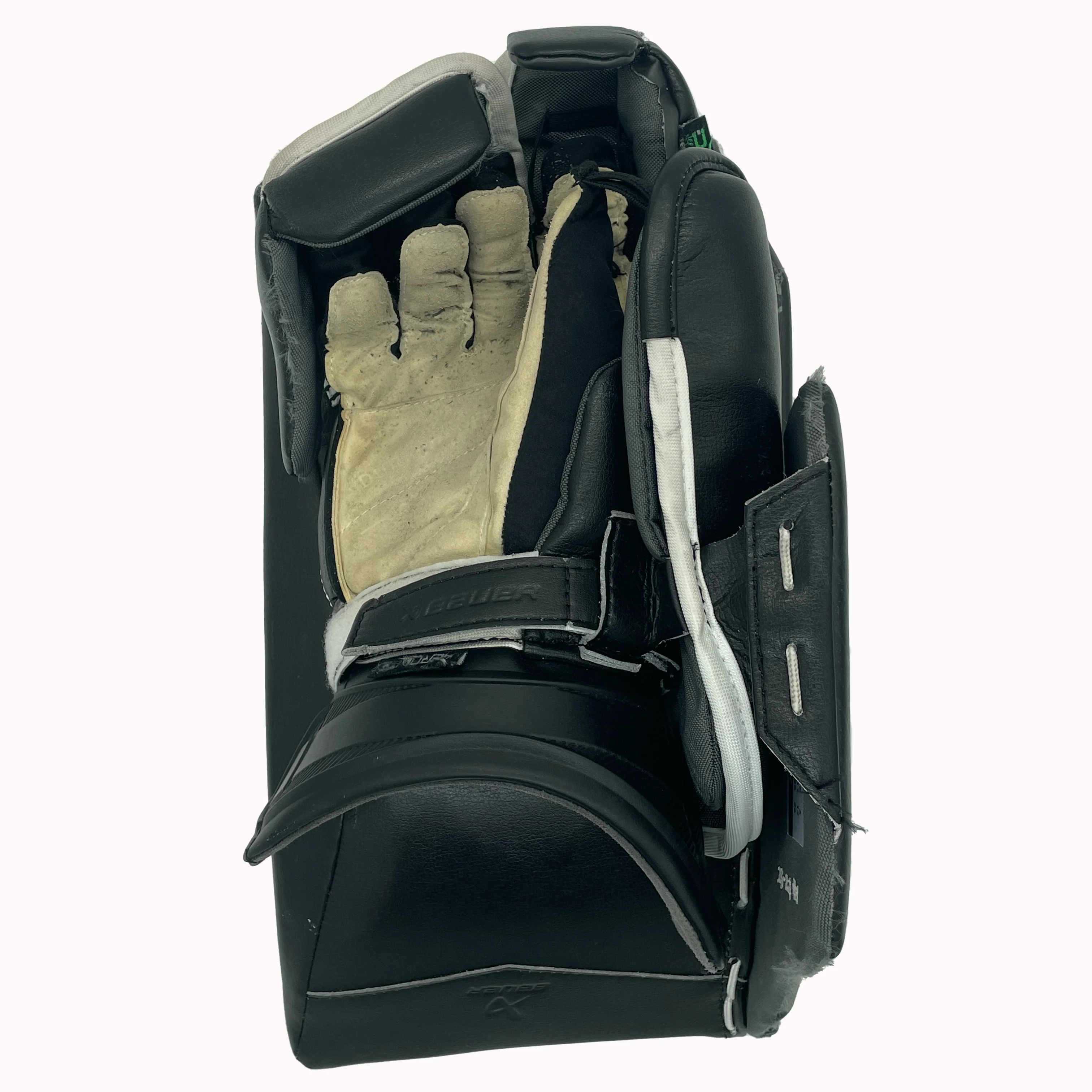 Bauer Vapor Hyperlite 2 - Used Pro Stock Senior Full Goalie Set (White/Black/Tan) - Image 11