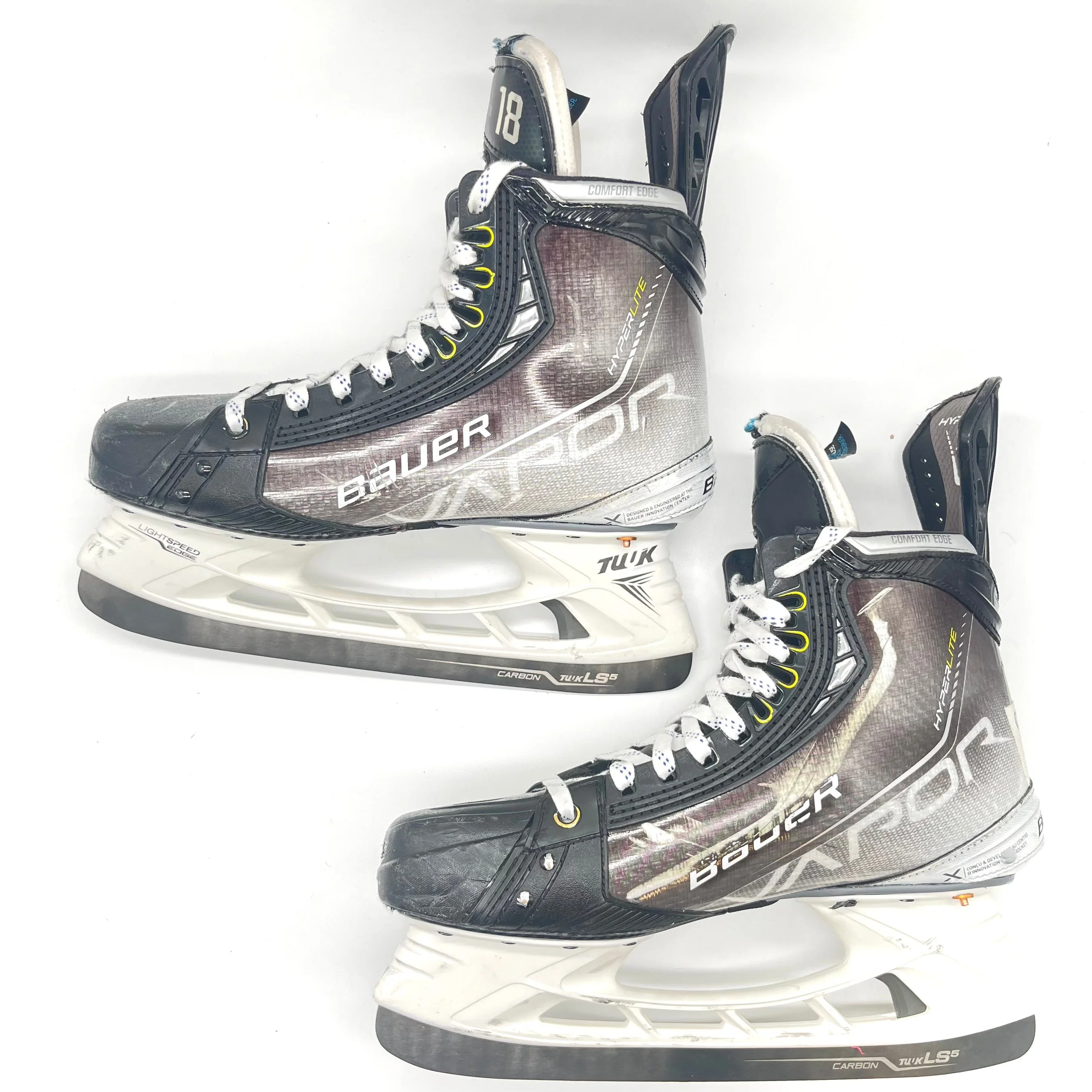 Bauer Vapor Hyperlite - Used NHL Pro Stock Hockey Skate - Alex Newhook - Image 3