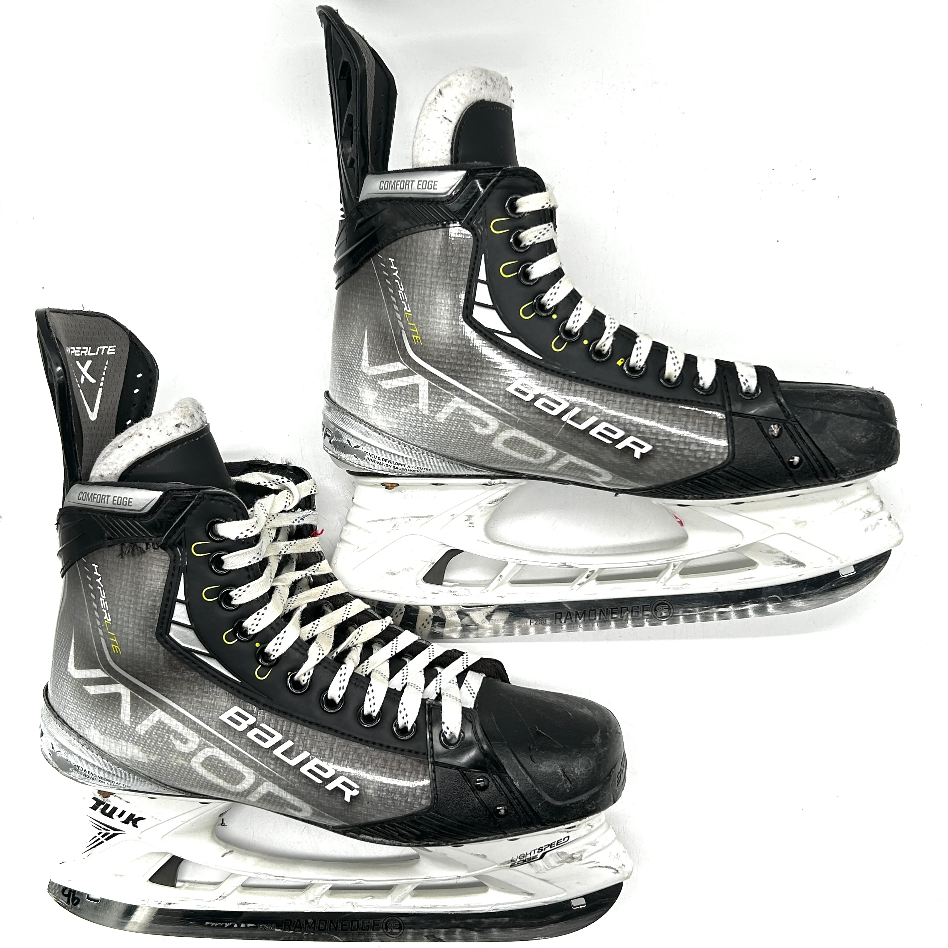 Bauer Vapor Hyperlite - Used NHL Pro Stock Skates - Jaccob Slavin - Size 10D #2 - Image 2