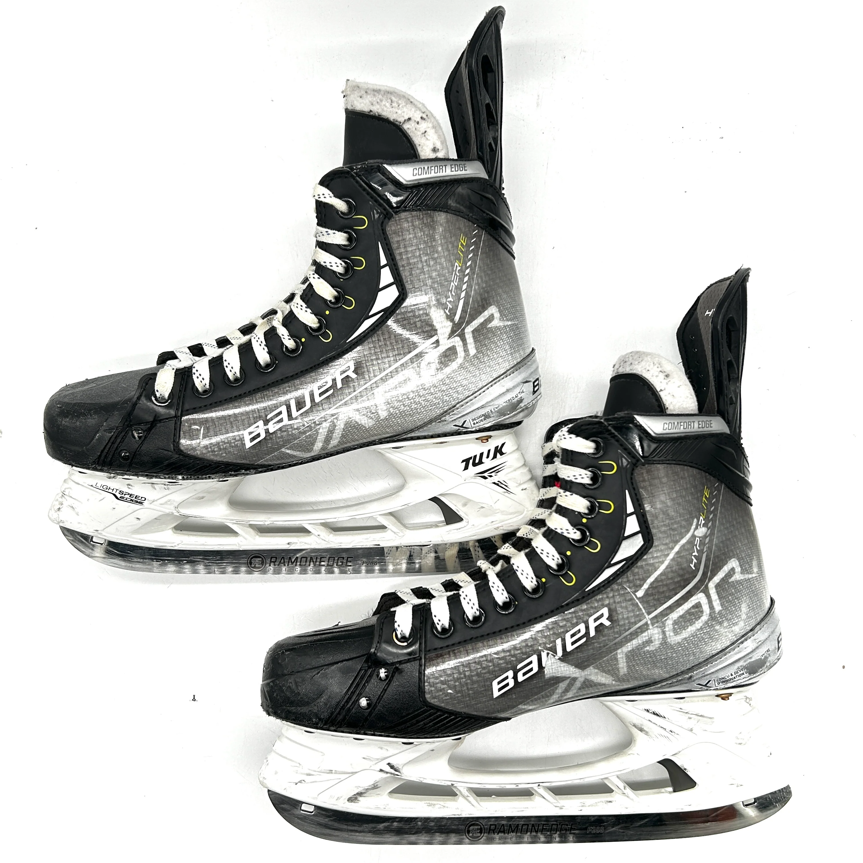 Bauer Vapor Hyperlite - Used NHL Pro Stock Skates - Jaccob Slavin - Size 10D #2 - Image 3