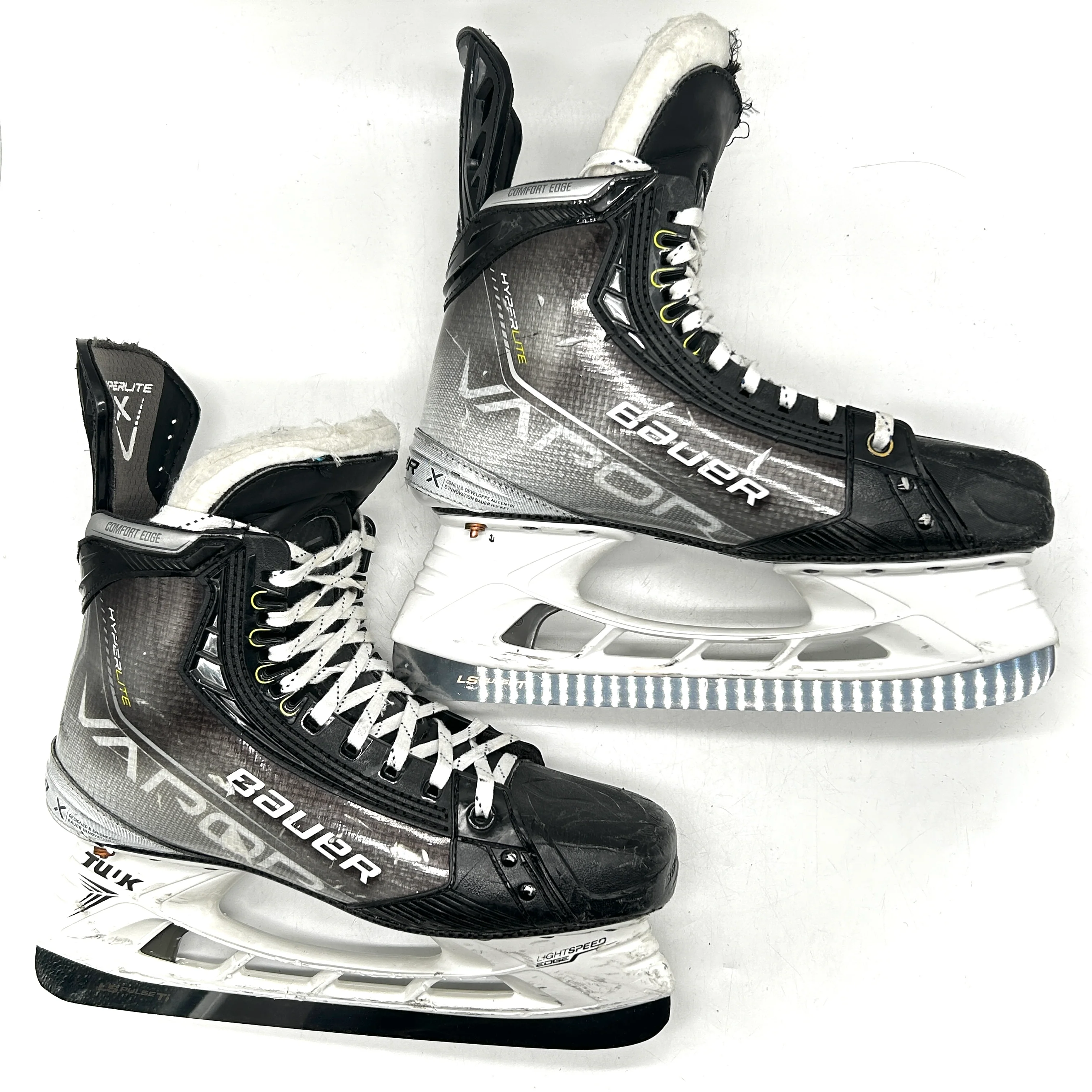 Bauer Vapor Hyperlite - Used NHL Pro Stock Skates - Joel Armia - Size 8.75D #2 - Image 2