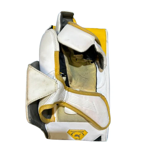 Bauer Vapor Hyperlite - Used Pro Stock Full Right Goalie Full Set (Green/White/Yellow) - Image 8