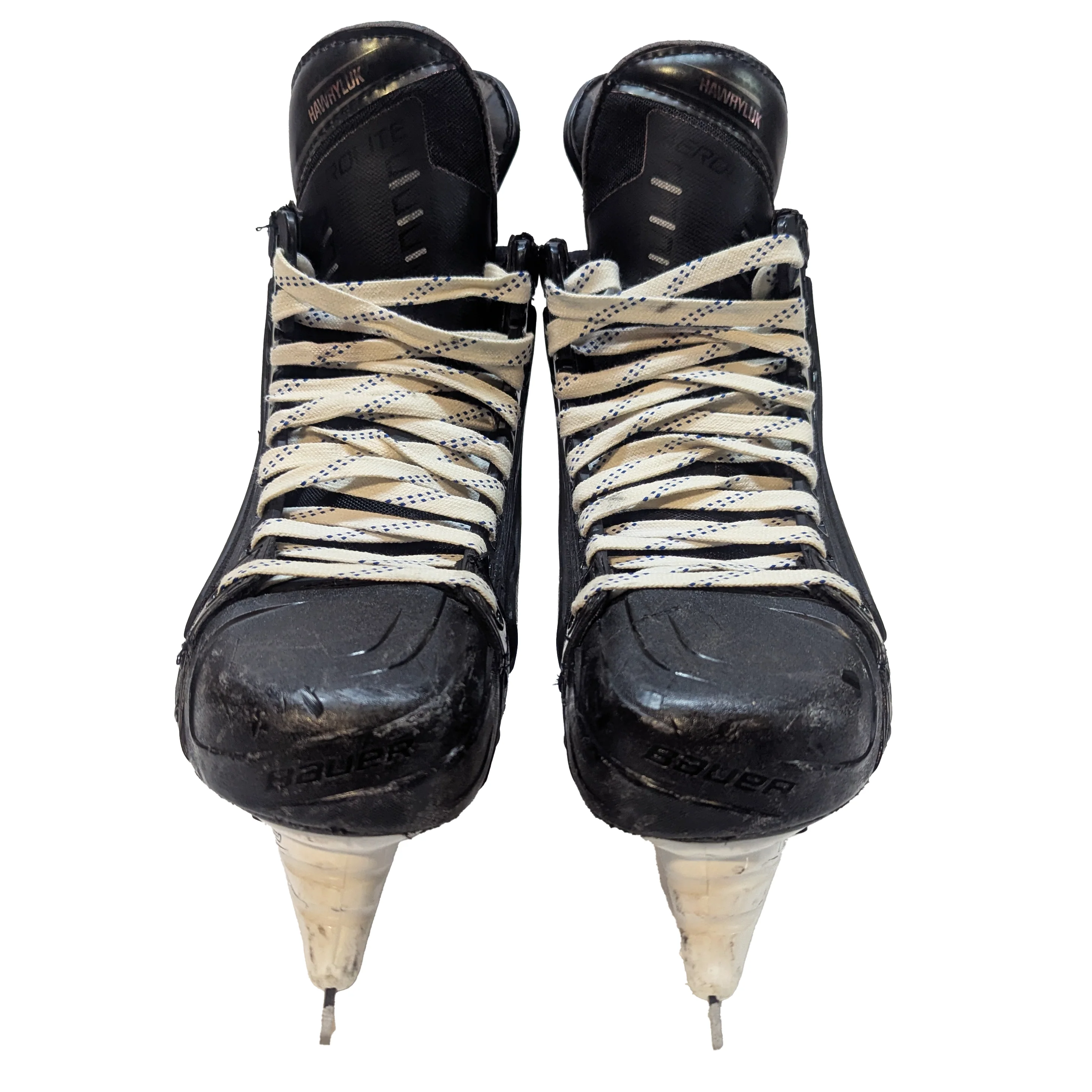 Bauer Vapor Hyperlite - Used Pro Stock Hockey Skate with Shot Blockers - Size 8.5
