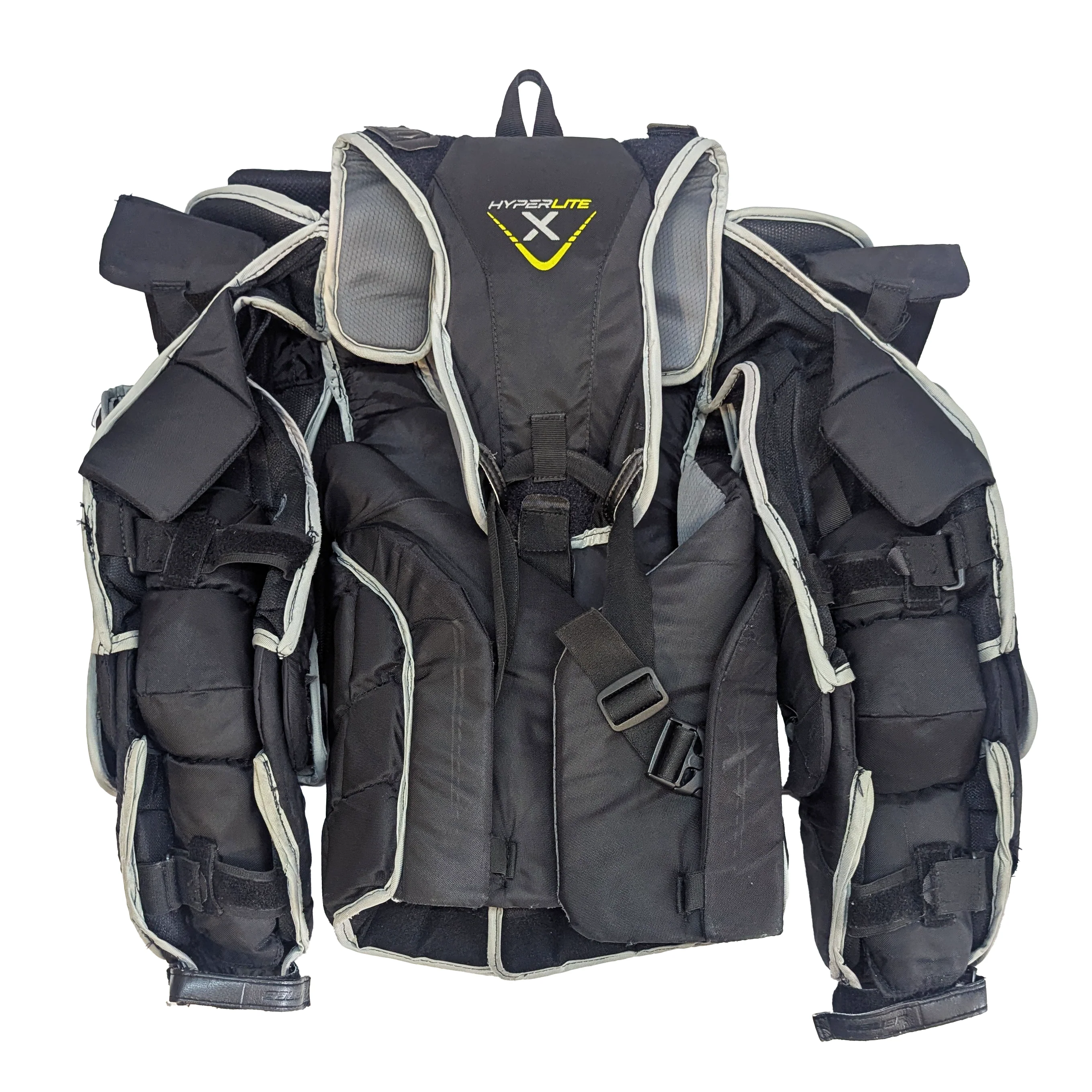 Bauer Vapor Hyperlite - Used WHL Pro Stock Goalie Chest Protector (Black) - Image 2