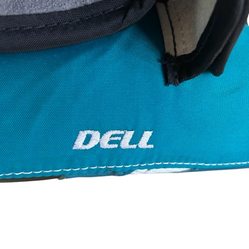 Brian's Gnetik V - Used NHL Pro Stock Goalie Glove - Aaron Dell (White/Teal/Black) - Image 4