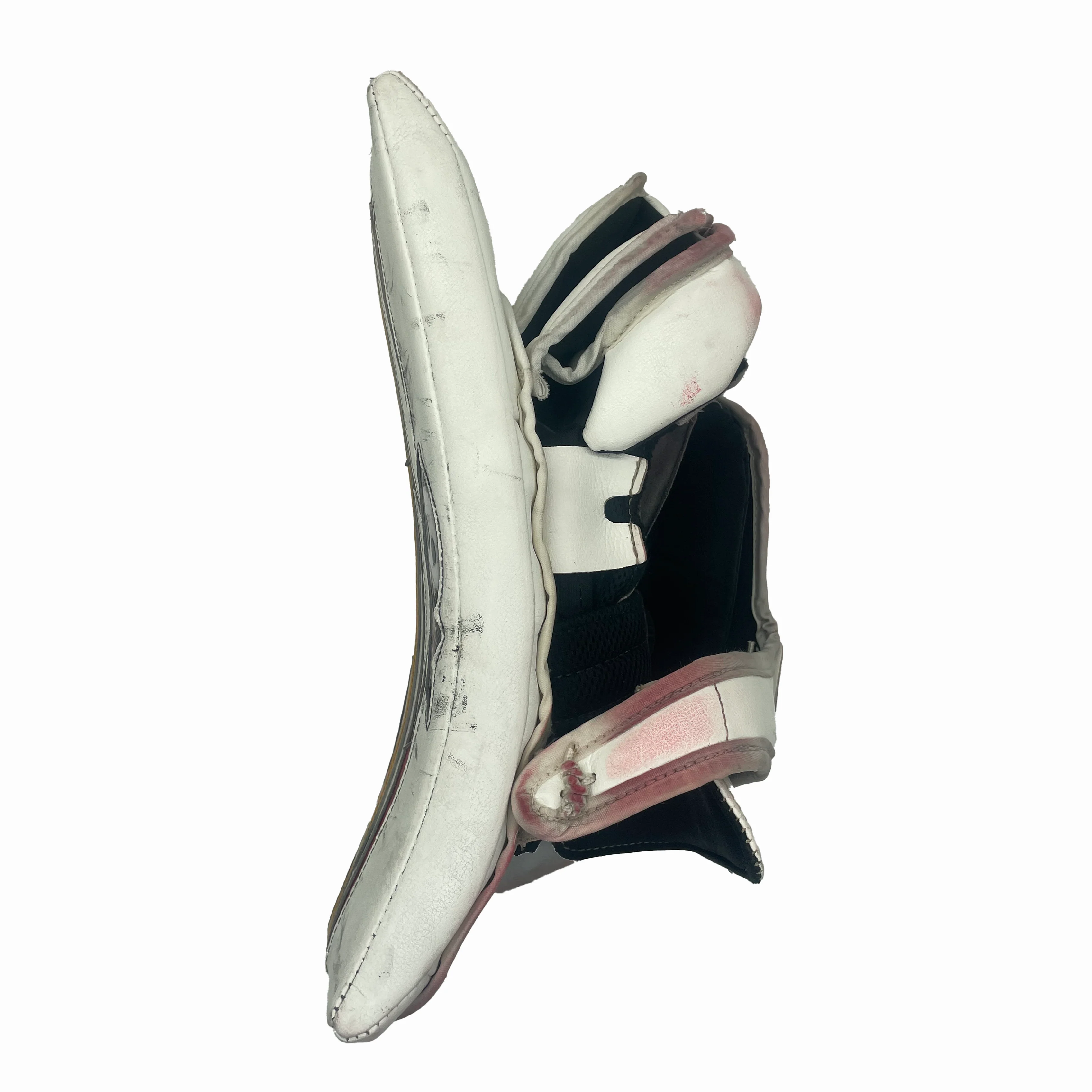 Brians Ico1k - Used Pro Stock Goalie Full Set (White/Red/Yellow) - Image 12