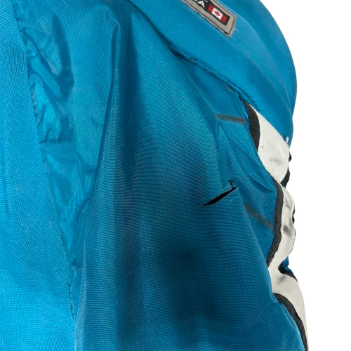 Brian's Pro Custom - Used Pro Stock Goalie Pants - Aaron Dell (Teal/White/Black) - Image 3