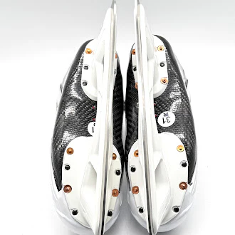 Cayden Primeau True Pro Custom - NHL Pro Stock Goalie Skates - Image 7