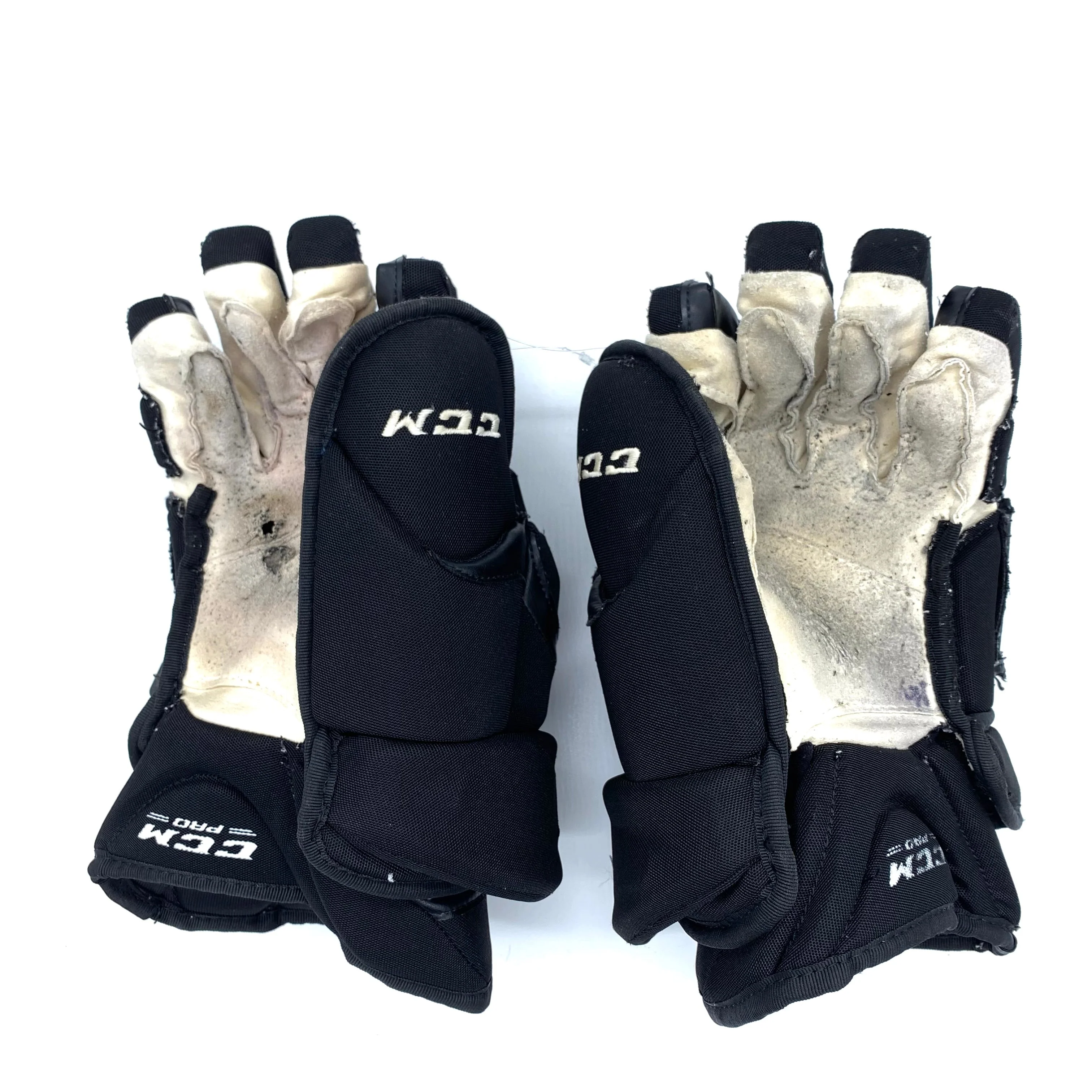 CCM HG12 - Used Pro Stock Glove (Black) - Image 2