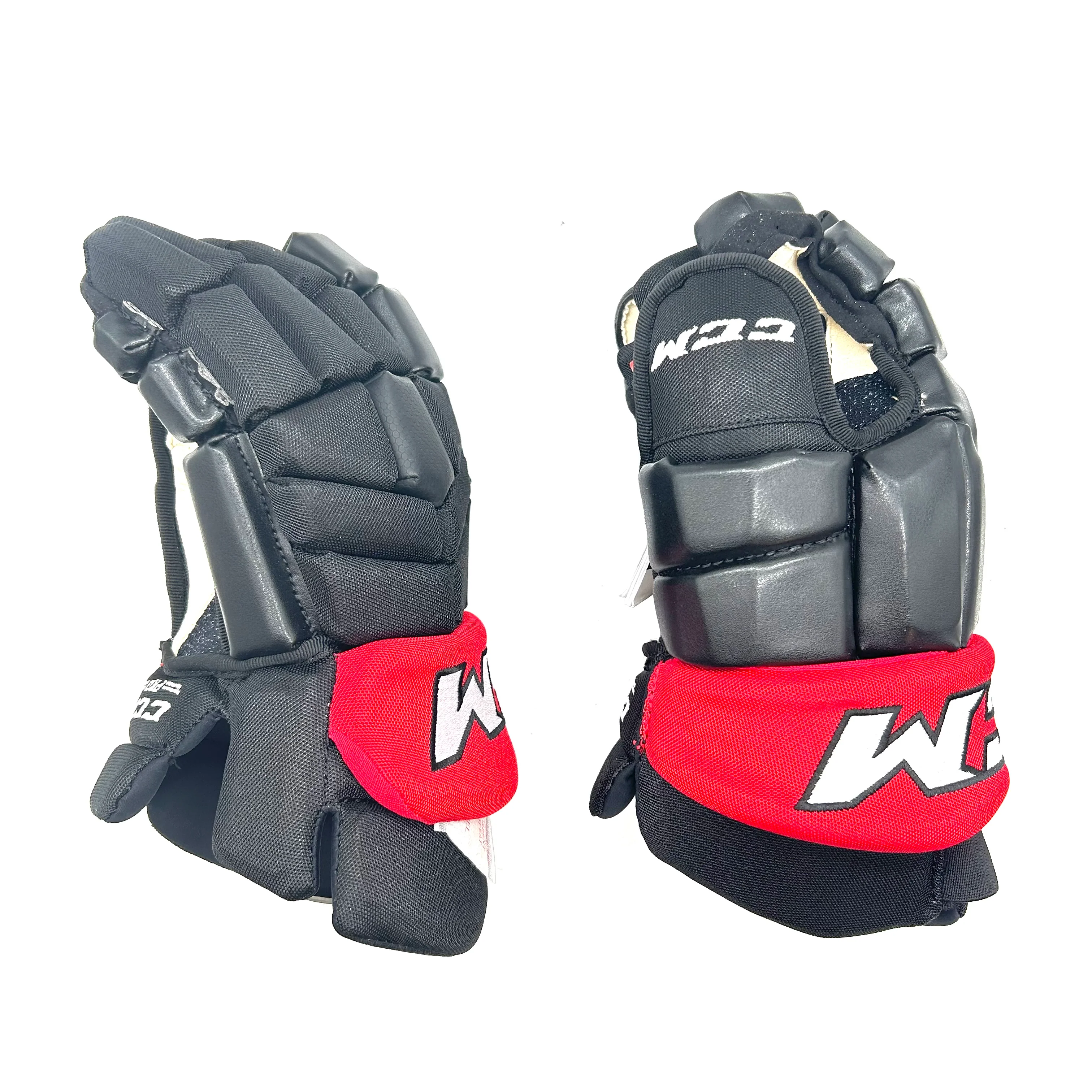 CCM HG42 - Pro Stock Glove (Black/Red) - Image 2