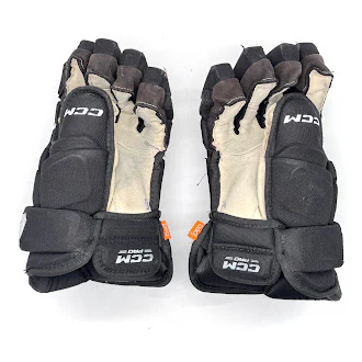 CCM HG43SP - Used Pro Stock Glove - Cole Clayton (Black) - Image 2