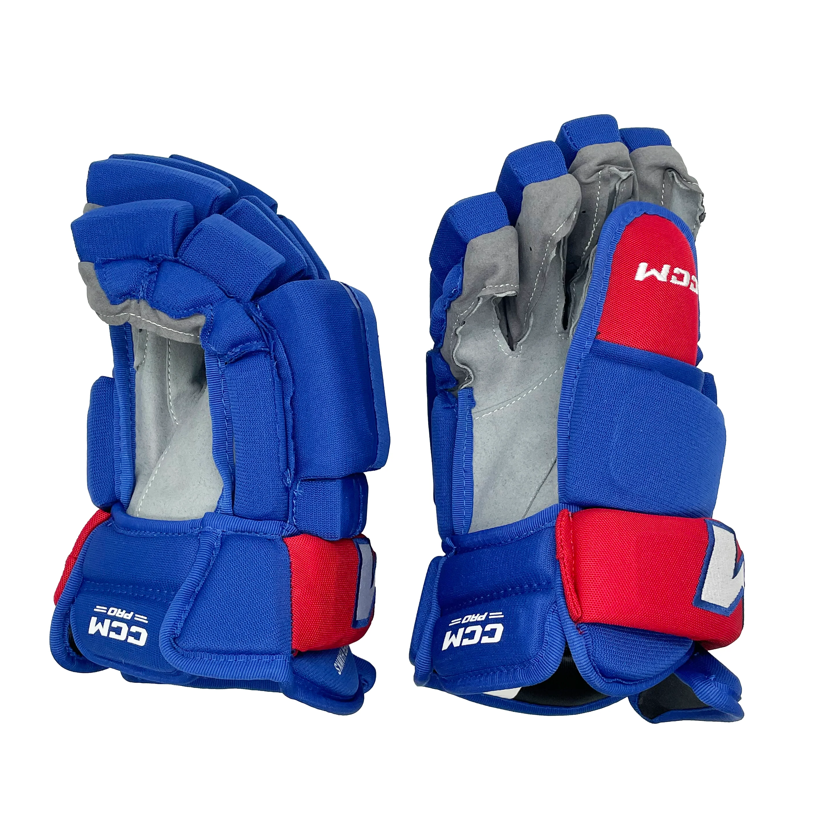 CCM HG97PP - NCAA Pro Stock Glove (Royal Blue/Red) - Image 2