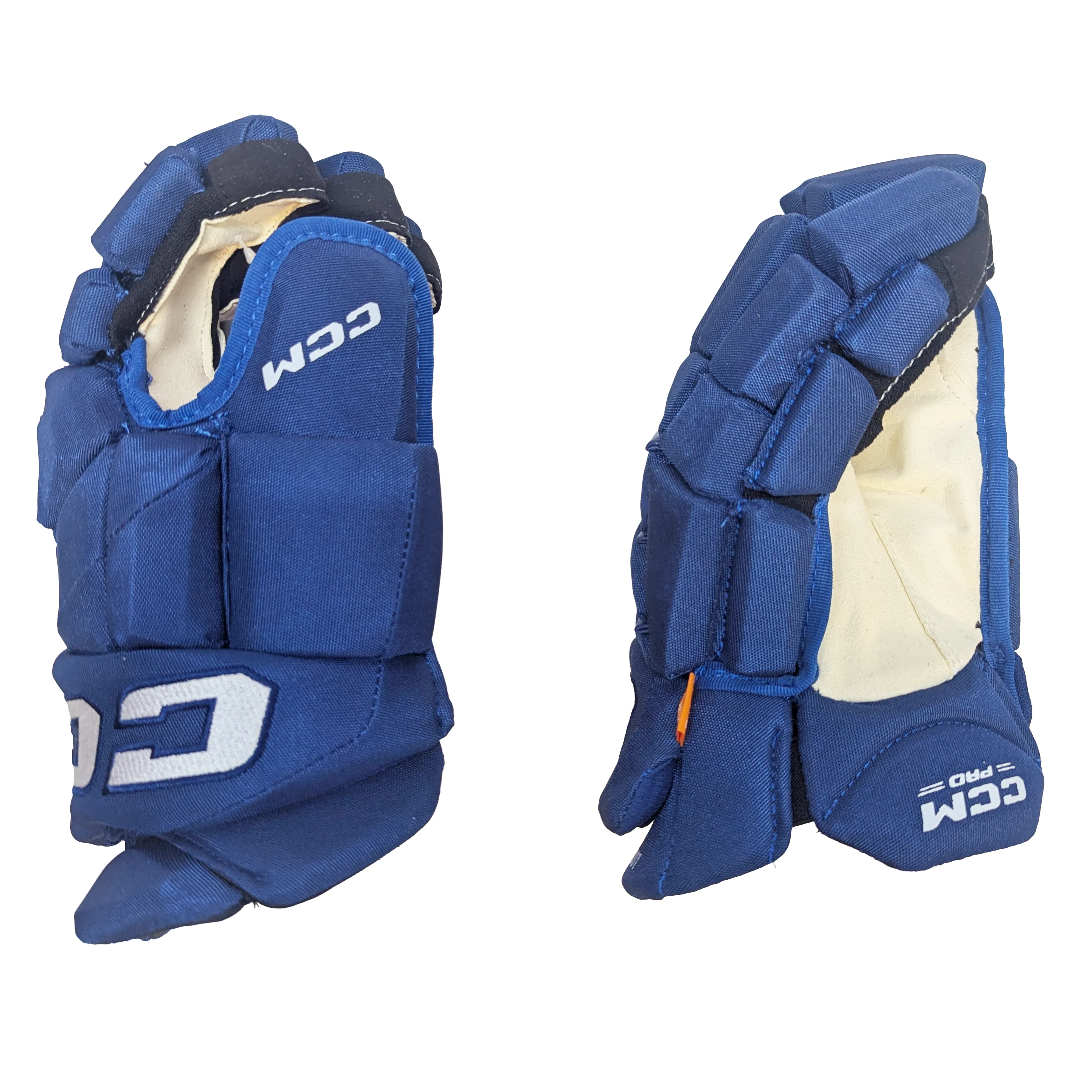 CCM HGJS - NHL Pro Stock Glove - William Lockwood (Royal Blue) - Image 2
