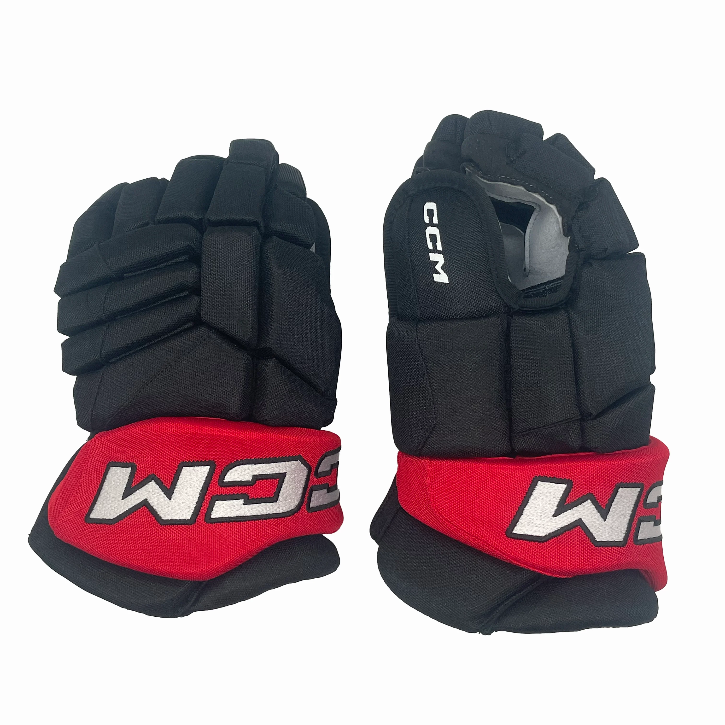 CCM HGJS - WHL Pro Stock Glove (Black/Red)