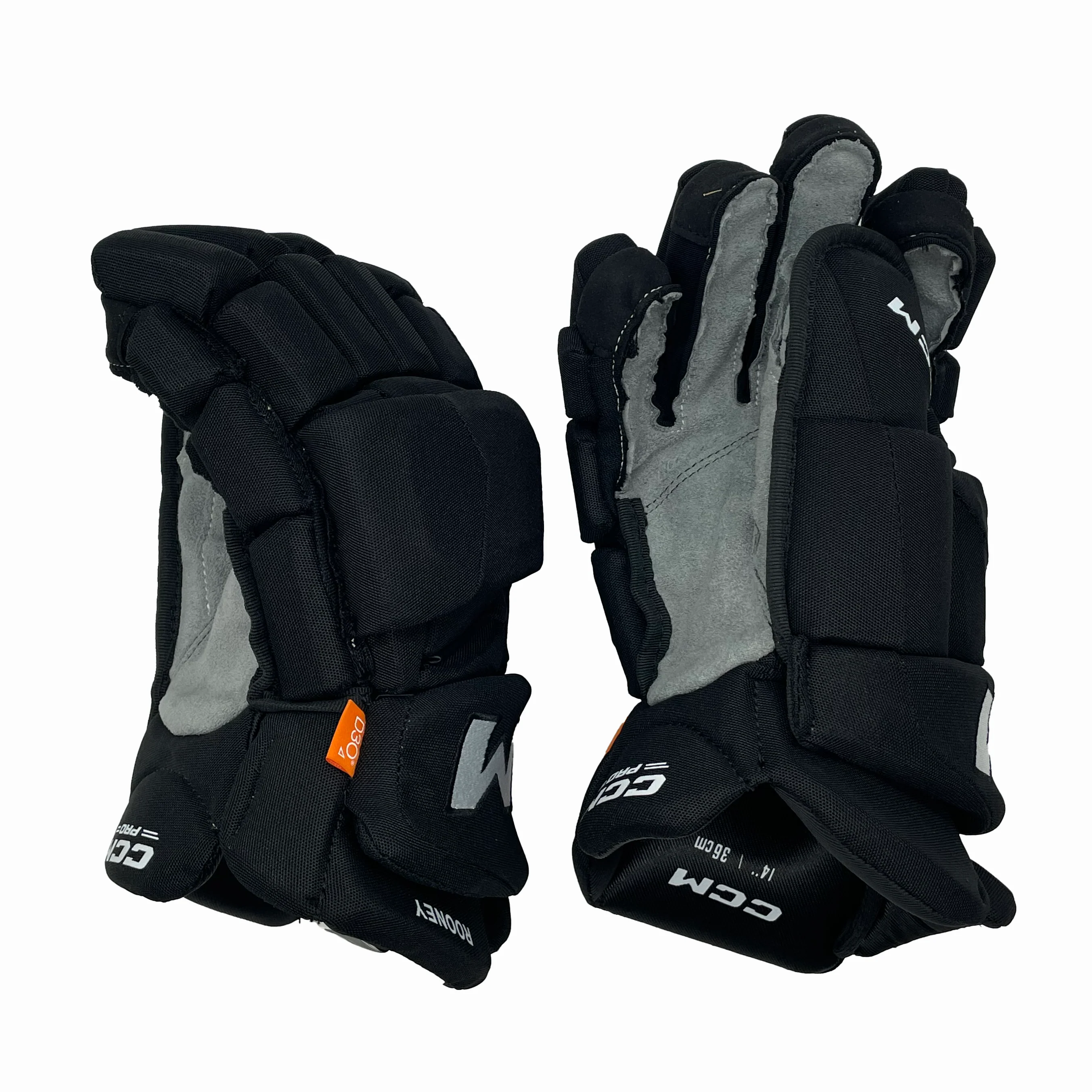 CCM HGJSPP - NHL Pro Stock Glove - Kevin Rooney (Black) - Image 2