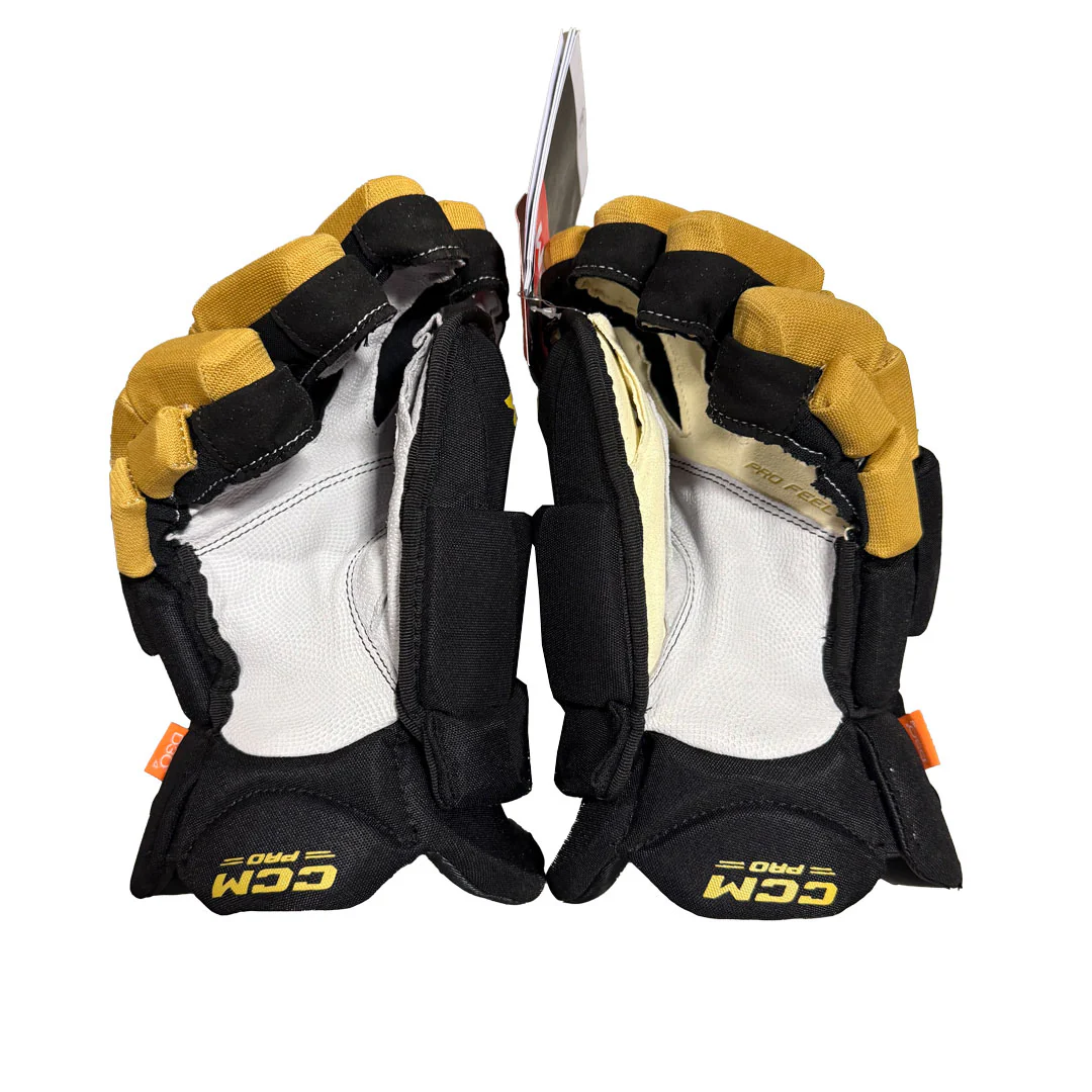 CCM HGJSPP - NHL Pro Stock Glove - Michael Amadio (Black/Black) - Image 2