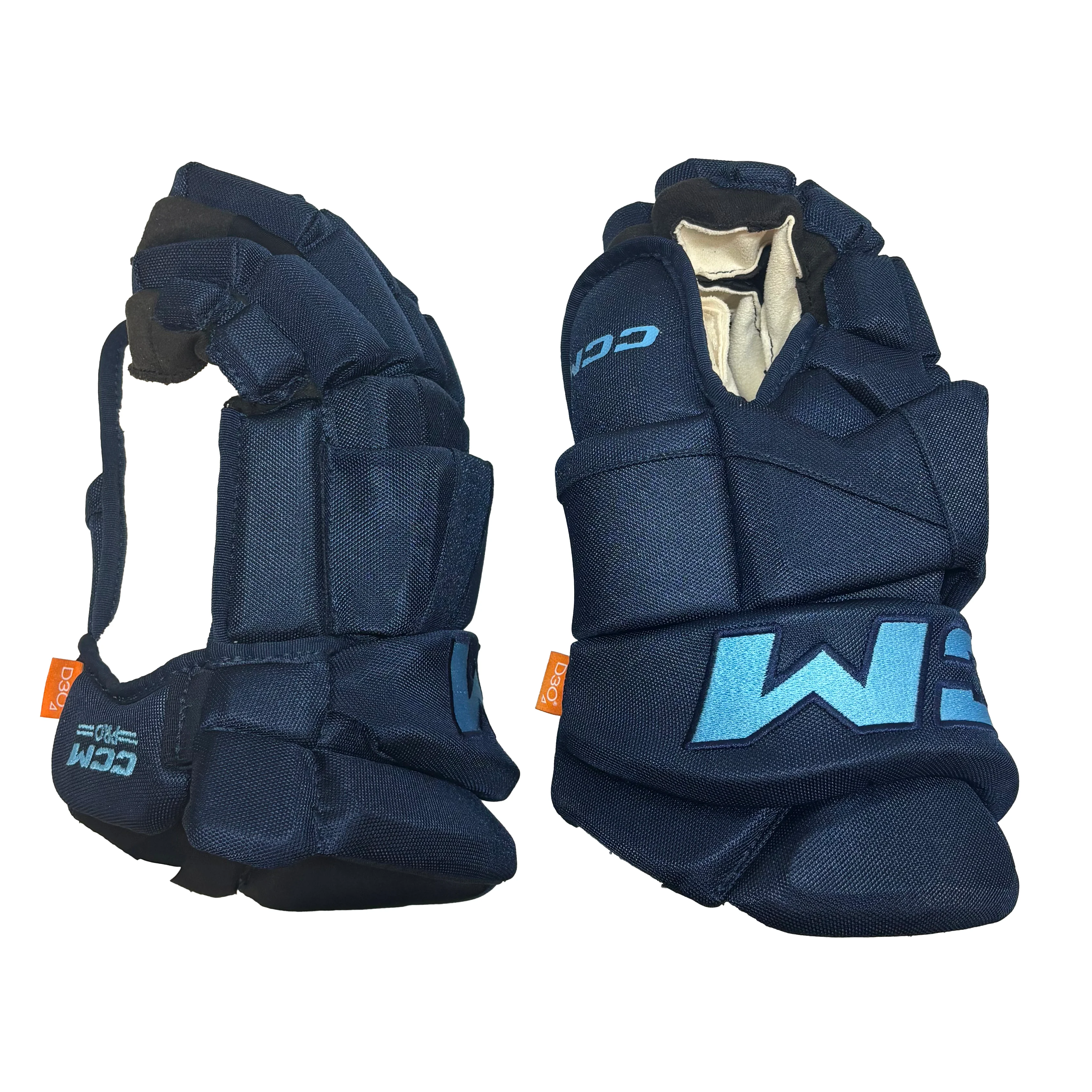 CCM HGPTKXF - PWHL Pro Stock Glove - Toronto Sceptres (Navy/Powder Blue) - Image 2