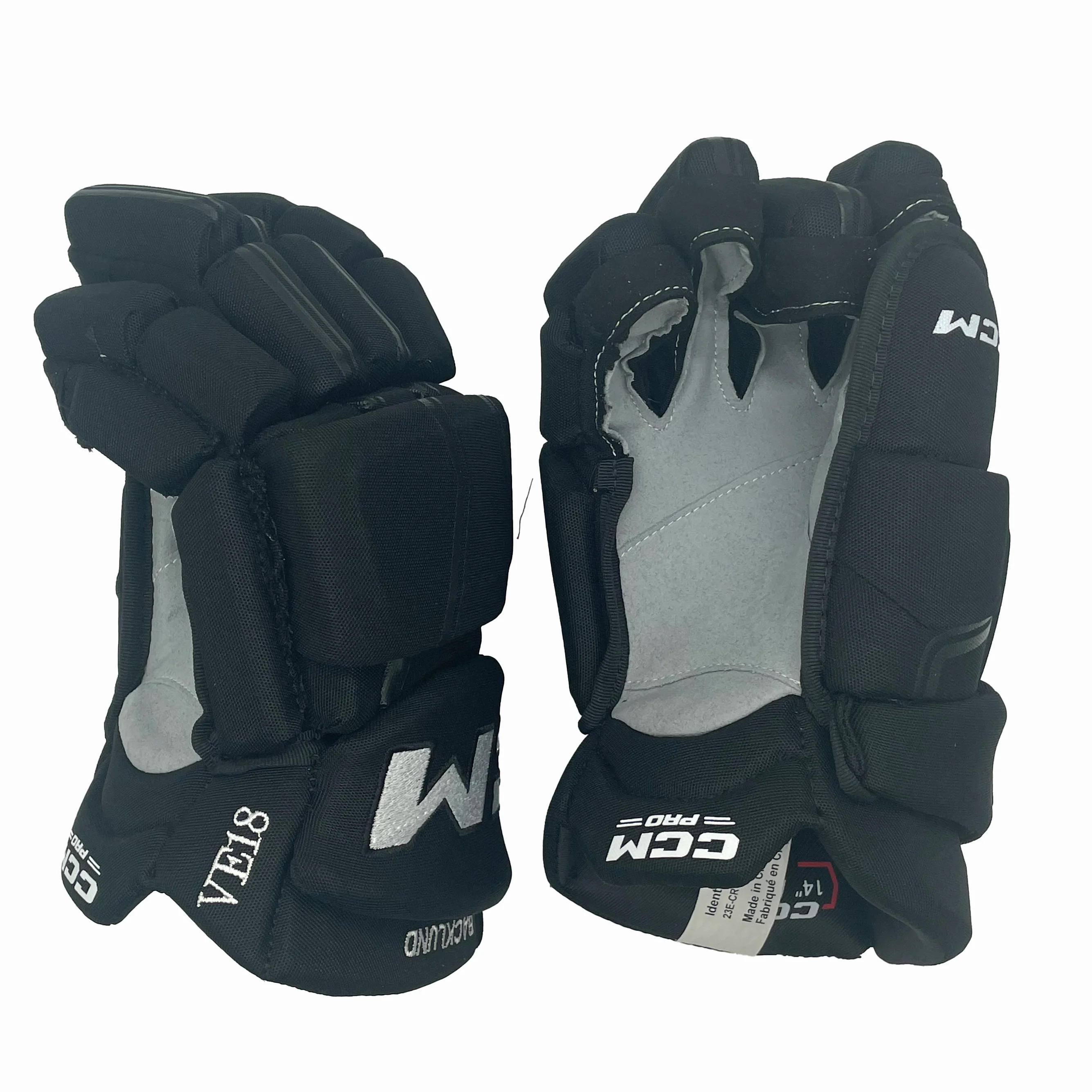CCM HGQLPP - NHL Pro Stock Glove - Mikael Backlund (Black) - Image 2
