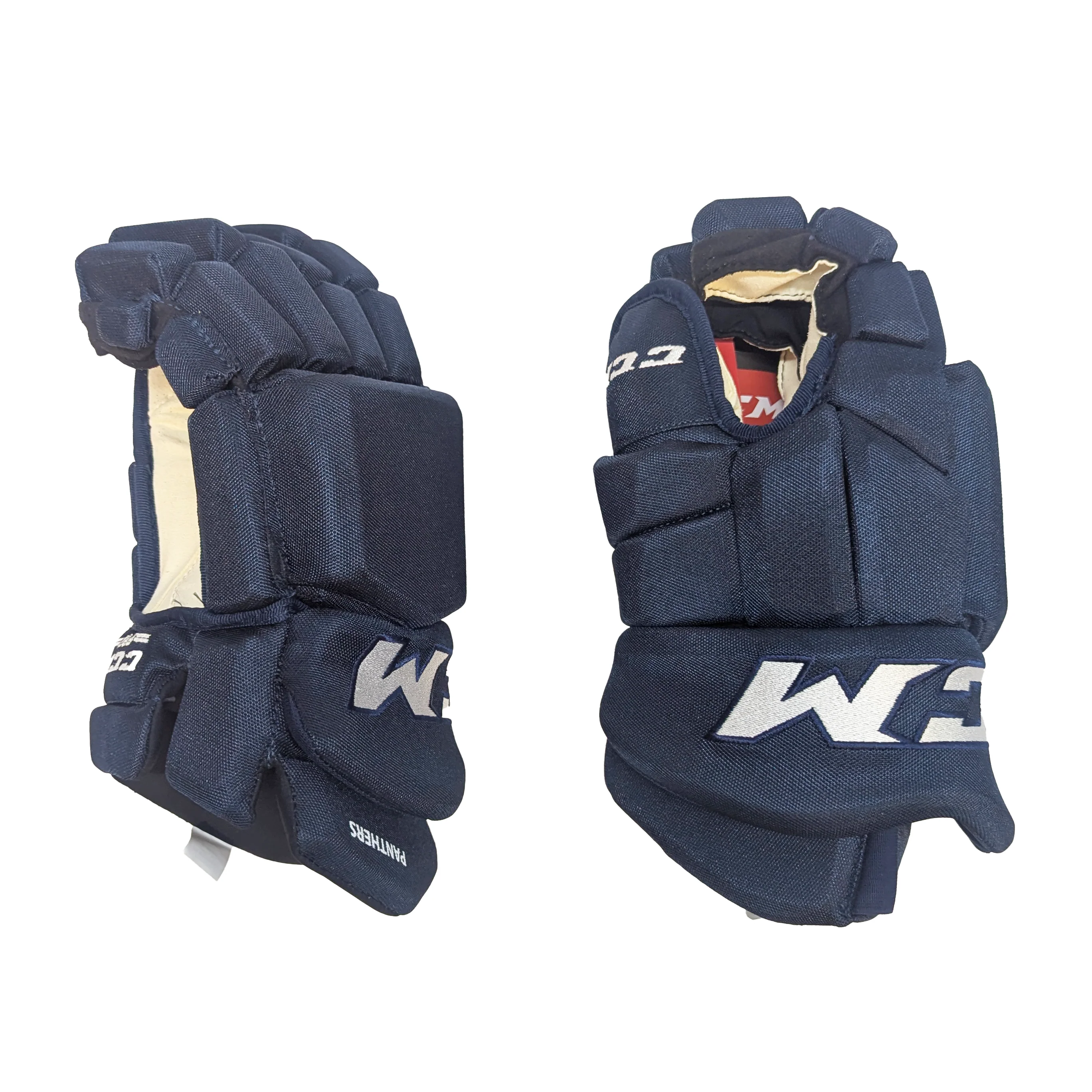 CCM HGTKPP - NHL Pro Stock Glove - Florida Panthers (Navy) - Image 2