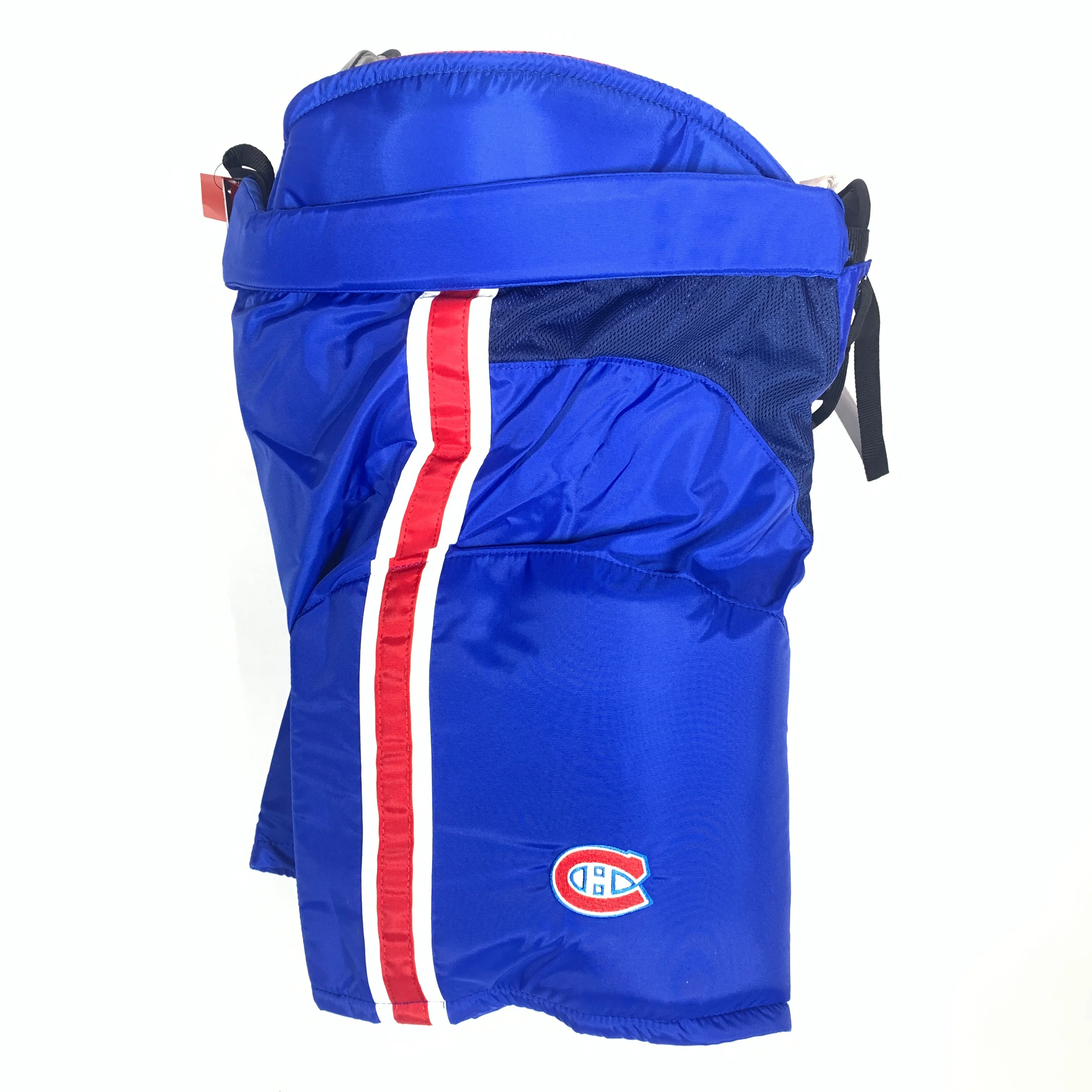 CCM HPUCLX - NHL Pro Stock Hockey Pants - Montreal Canadiens - (Blue/Red/White) - Image 2