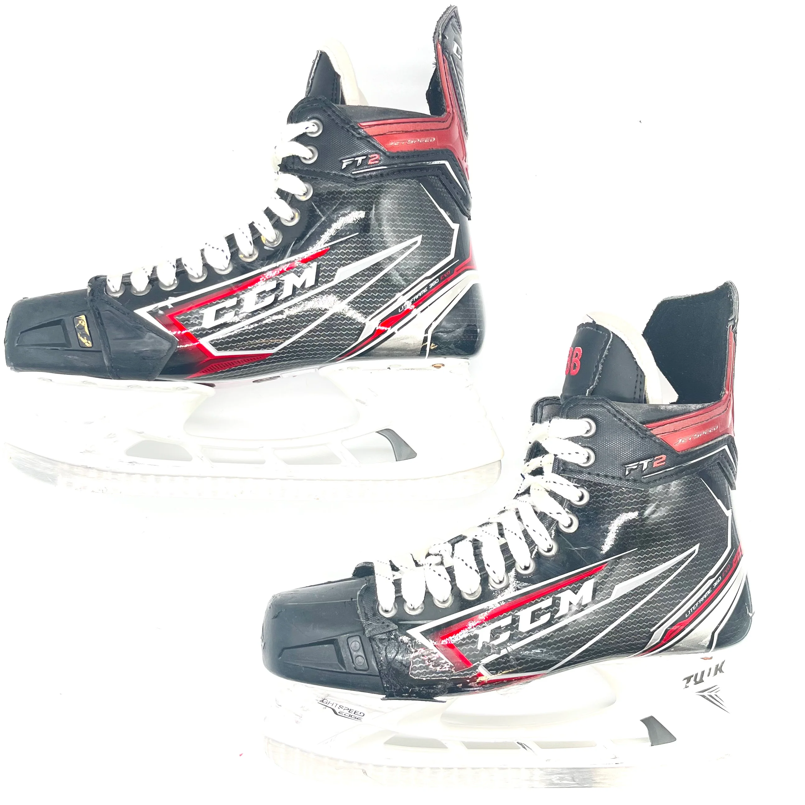 CCM Jetspeed FT2 - Used NHL Pro Stock Hockey Skate - Bowen Byram (#2) - Image 3