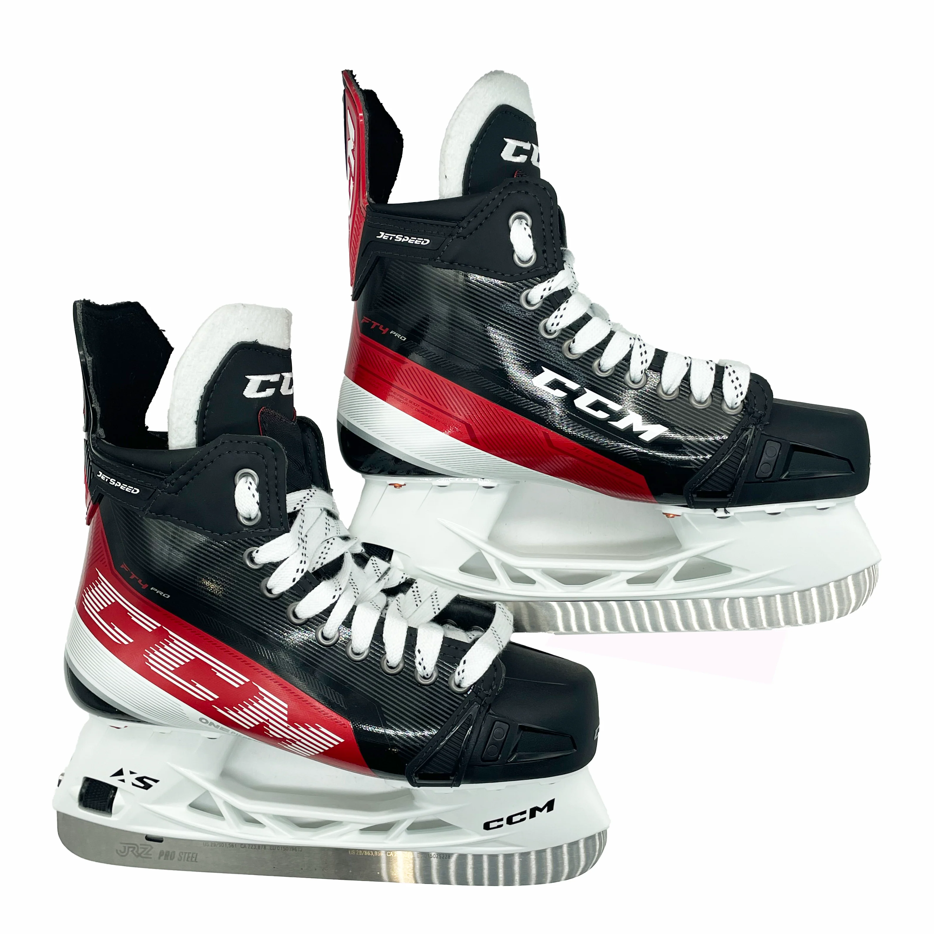 CCM Jetspeed FT4 Pro - NHL Pro Stock Hockey Skates - Size 8D - Andrew Mangiapane - Image 7