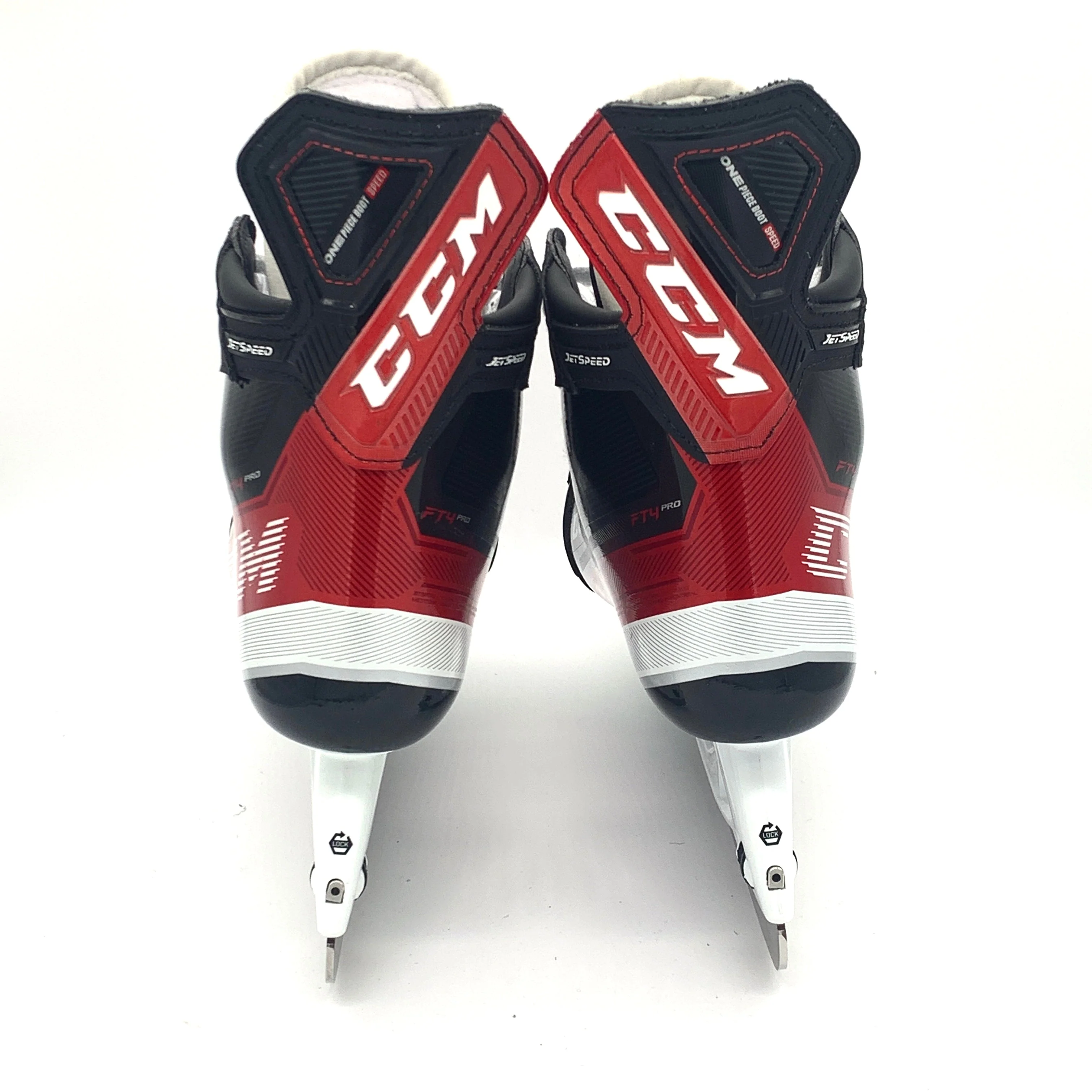 CCM Jetspeed FT4 Pro - Pro Stock Hockey Skates - Size 8.5D - Washington Capitals - Image 4