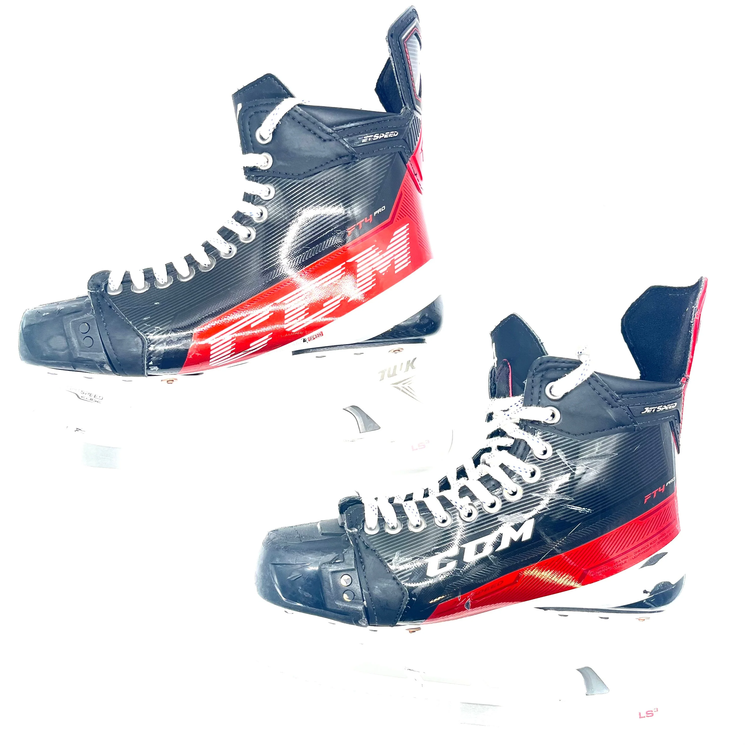 CCM Jetspeed FT4 Pro - Used NHL Pro Stock Hockey Skate - Miles Wood - Image 3
