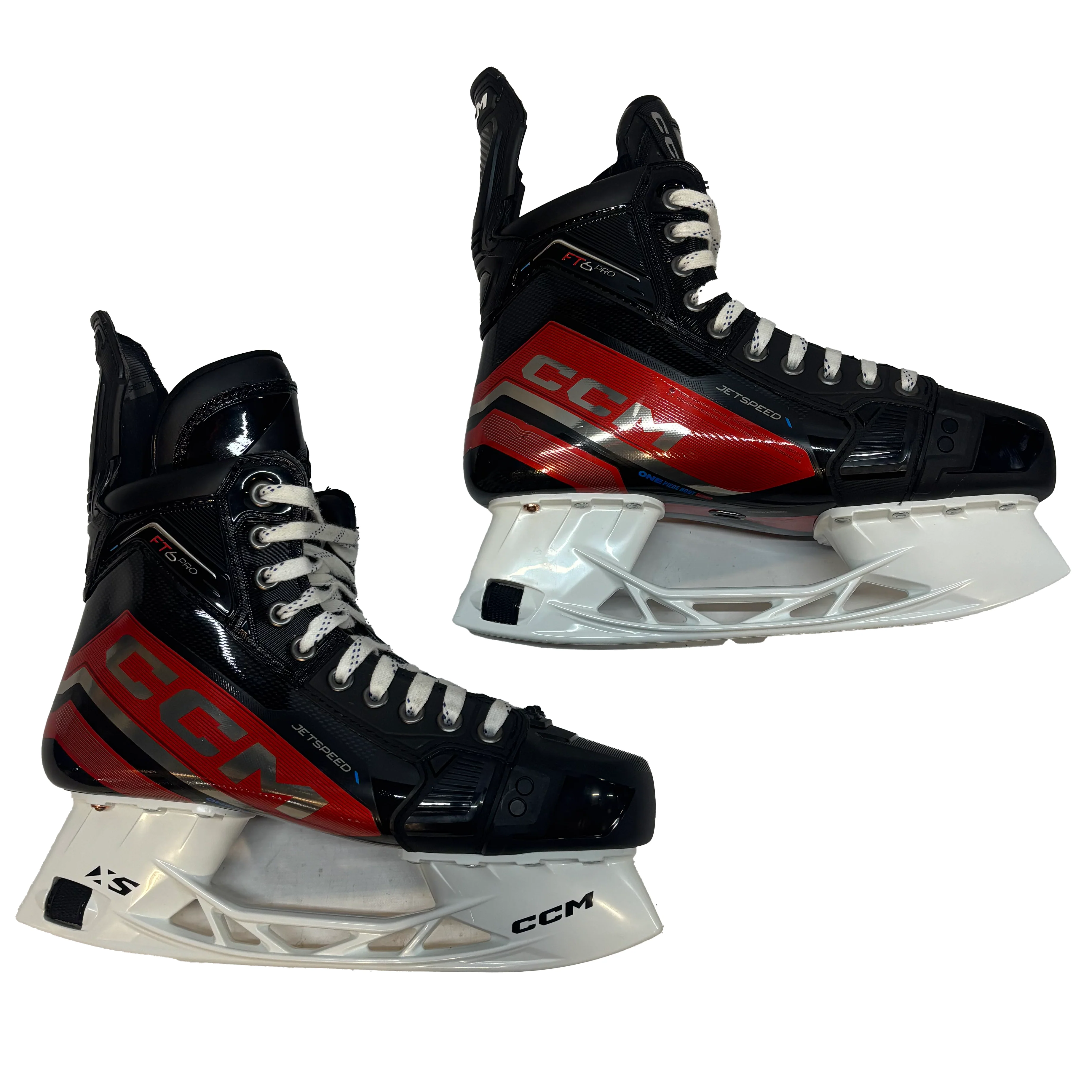 CCM Jetspeed FT6 Pro - NCAA Pro Stock Hockey Skates - Size 7.5R - Image 3