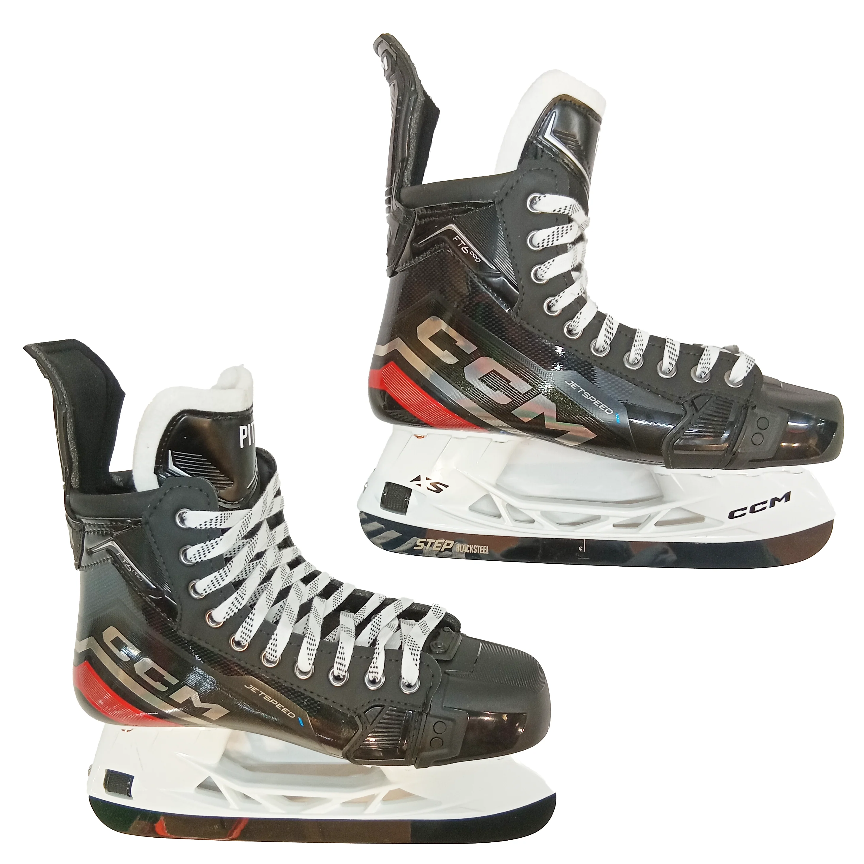 CCM Jetspeed FT6 Pro - NCAA Pro Stock Hockey Skates - Size 9.5E - Image 5