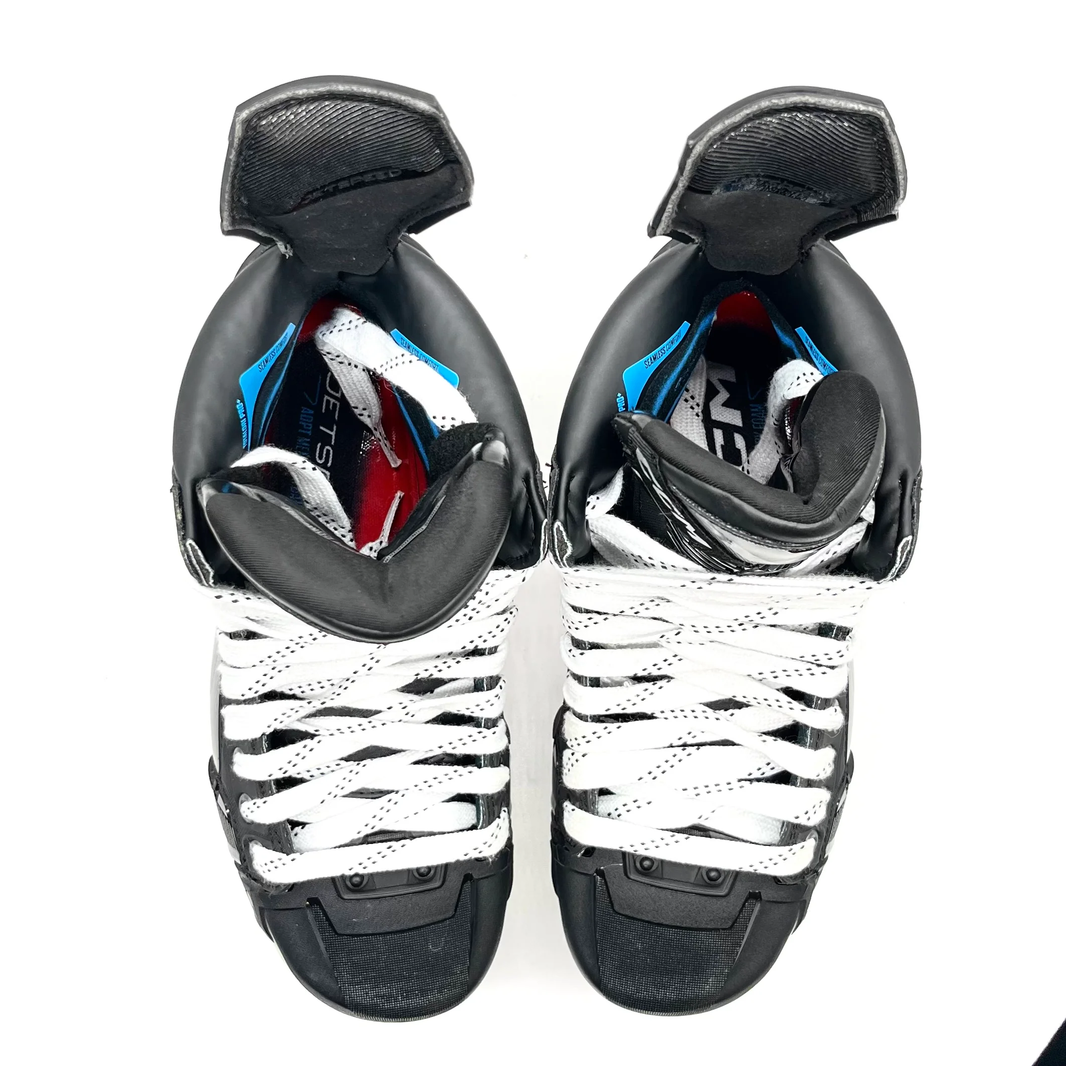 CCM Jetspeed FT6 Pro - Pro Stock Hockey Skates - Size 9D (Red) - Image 3