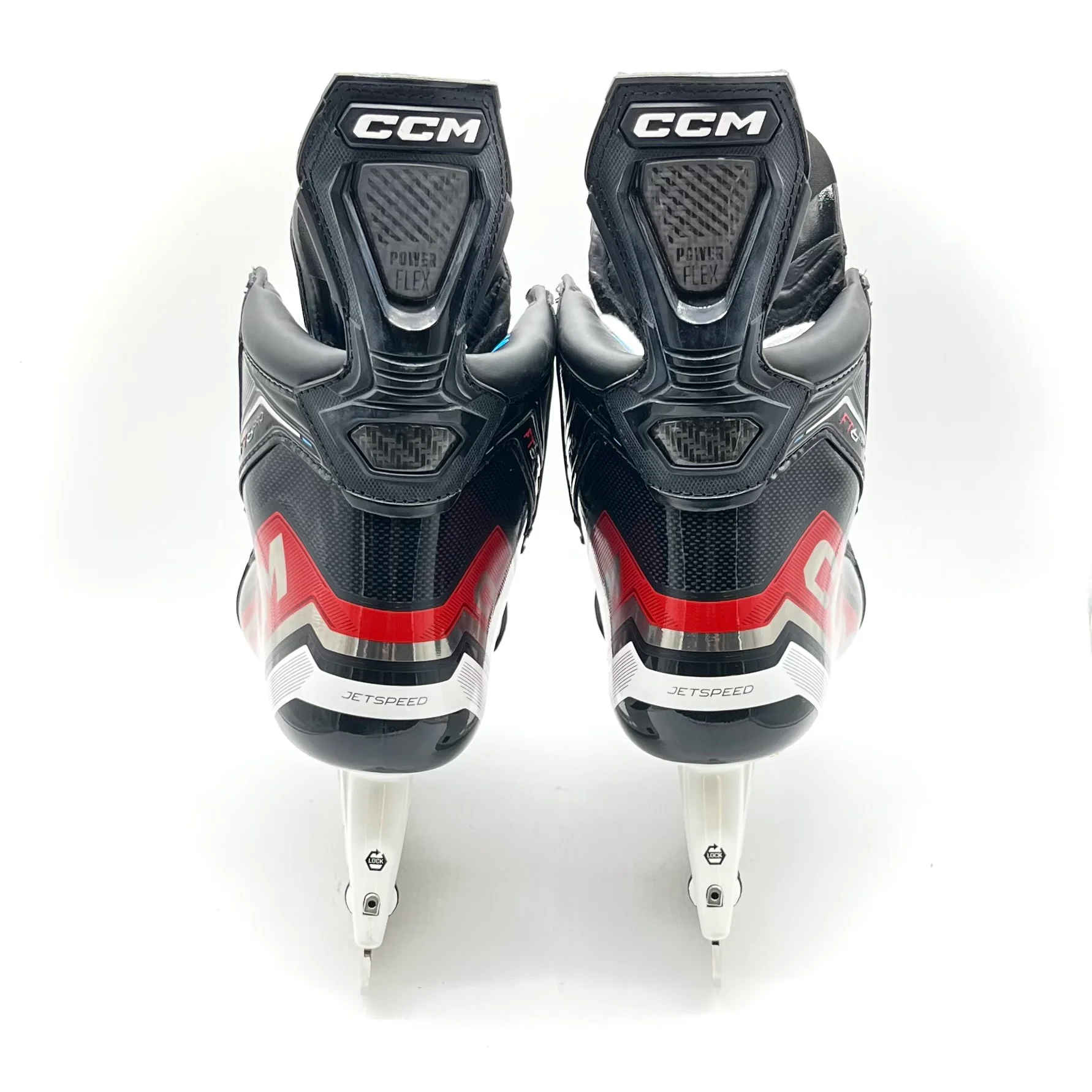 CCM Jetspeed FT6 Pro - Pro Stock Hockey Skates - Size 9D (Red) - Image 6