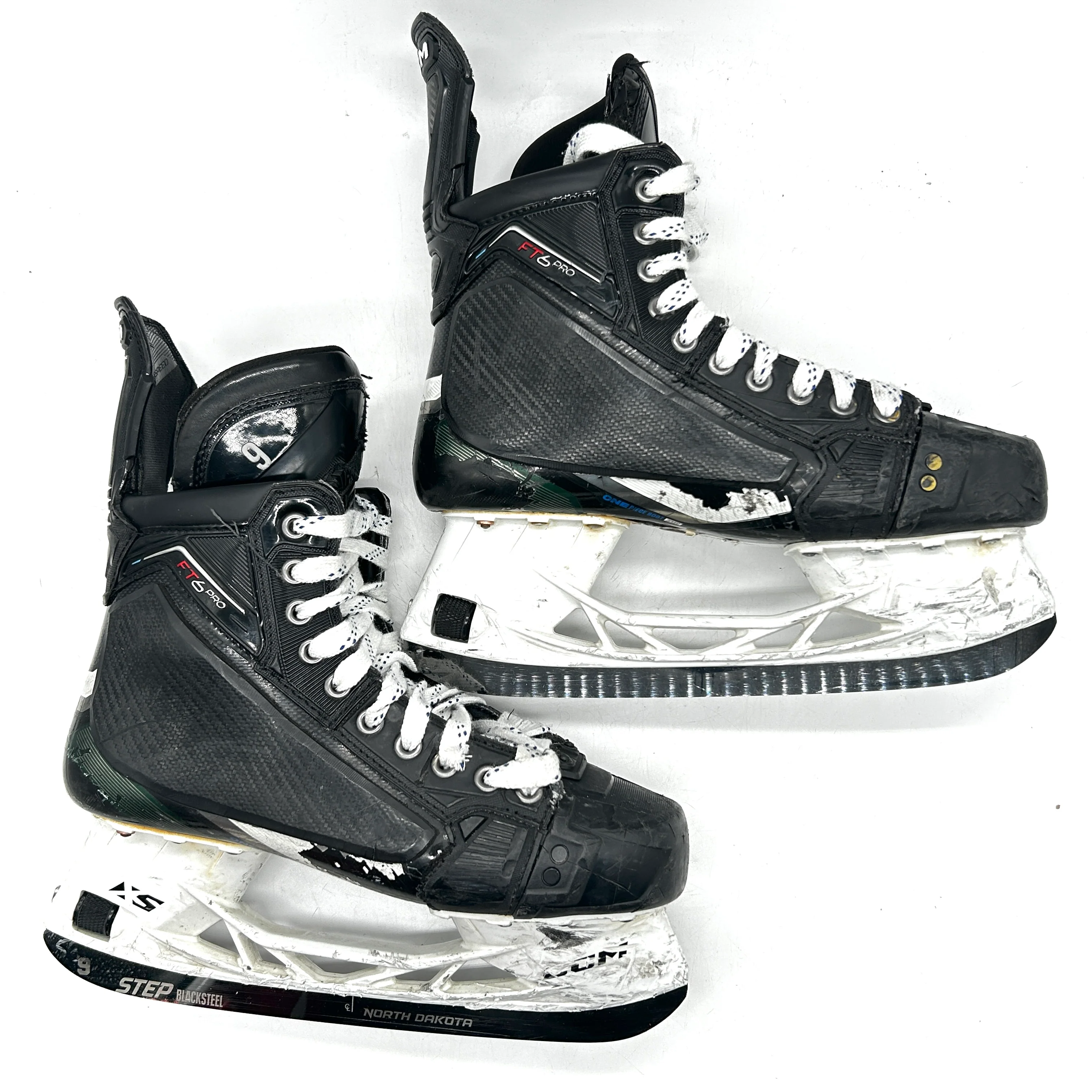 CCM Jetspeed FT6 Pro - Used NHL Pro Stock Skates - Jackson Blake - Size 8.5 - Image 2
