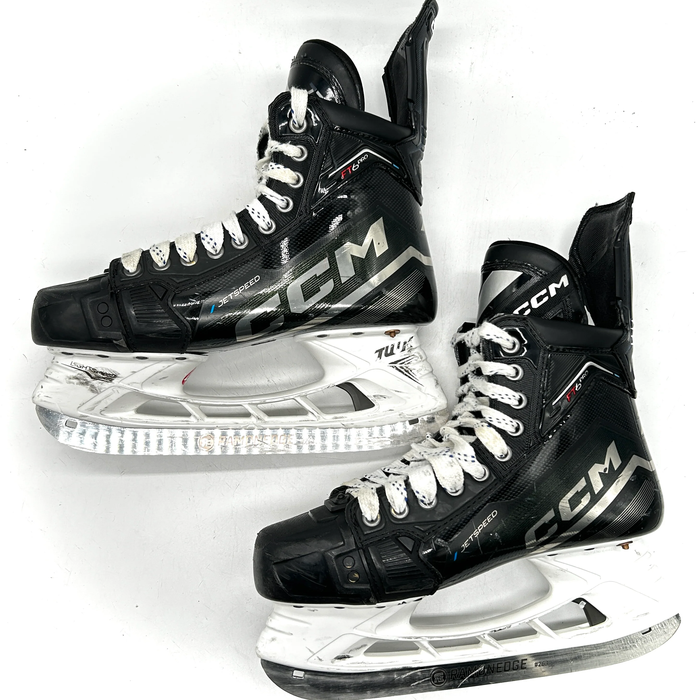 CCM Jetspeed FT6 Pro - Used NHL Pro Stock Skates - Tony De Angelo - Size 7.5 - Image 2