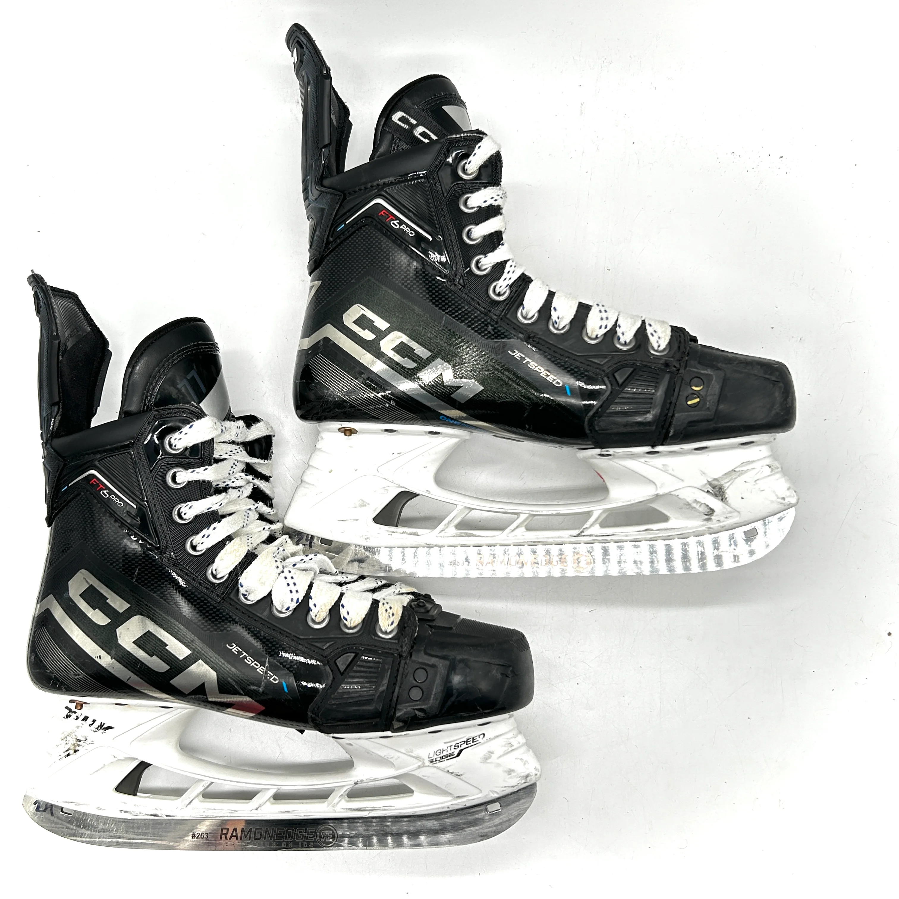 CCM Jetspeed FT6 Pro - Used NHL Pro Stock Skates - Tony De Angelo - Size 7.5 - Image 3