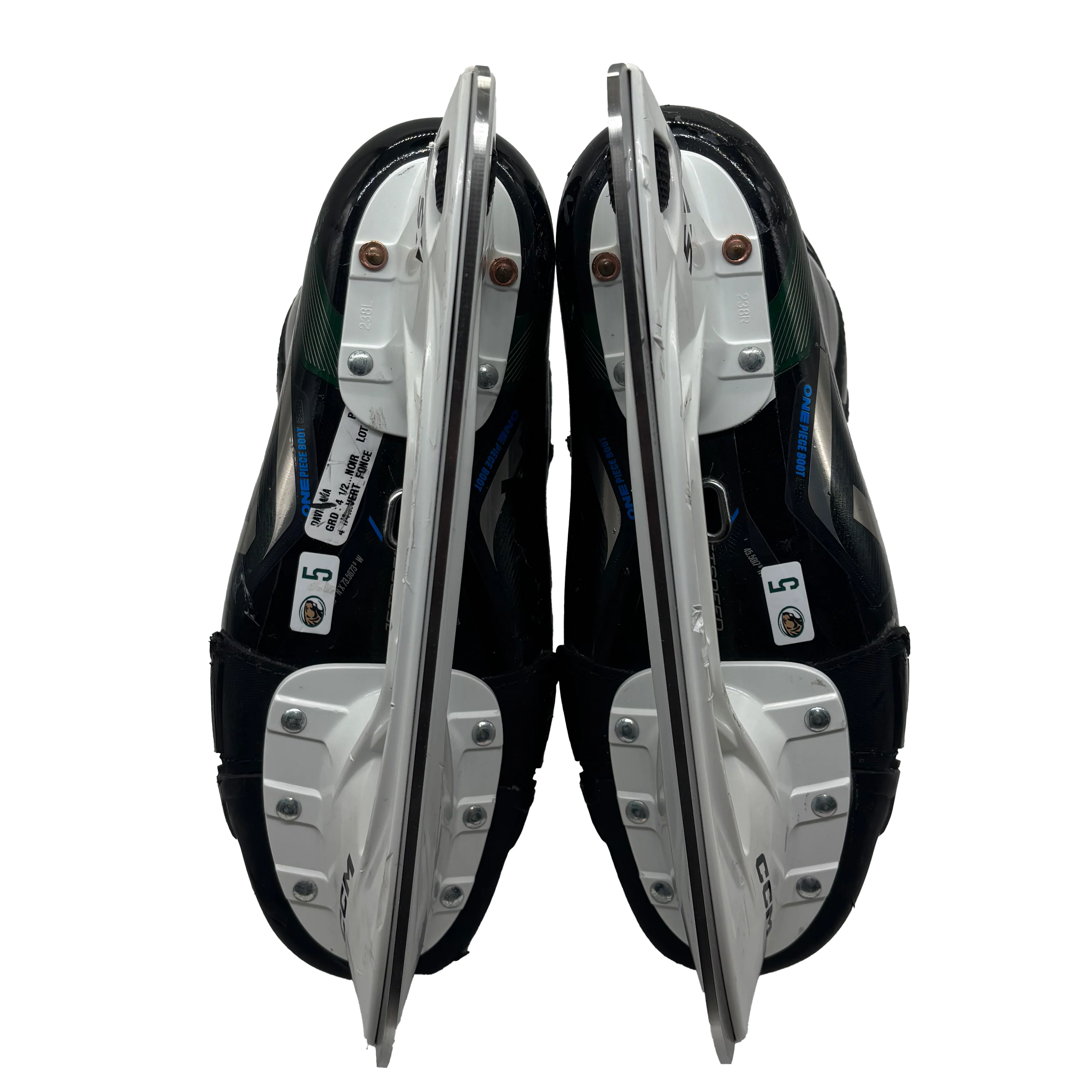 CCM Jetspeed FT6 Pro - Used Pro Stock Hockey Skates - Size 4.5 - Image 6