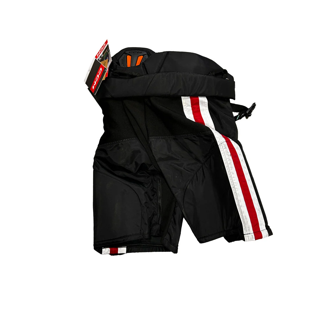 CCM Jetspeed FTW - Pro Stock Women's Hockey Pant (Black/Red/White) - Image 2