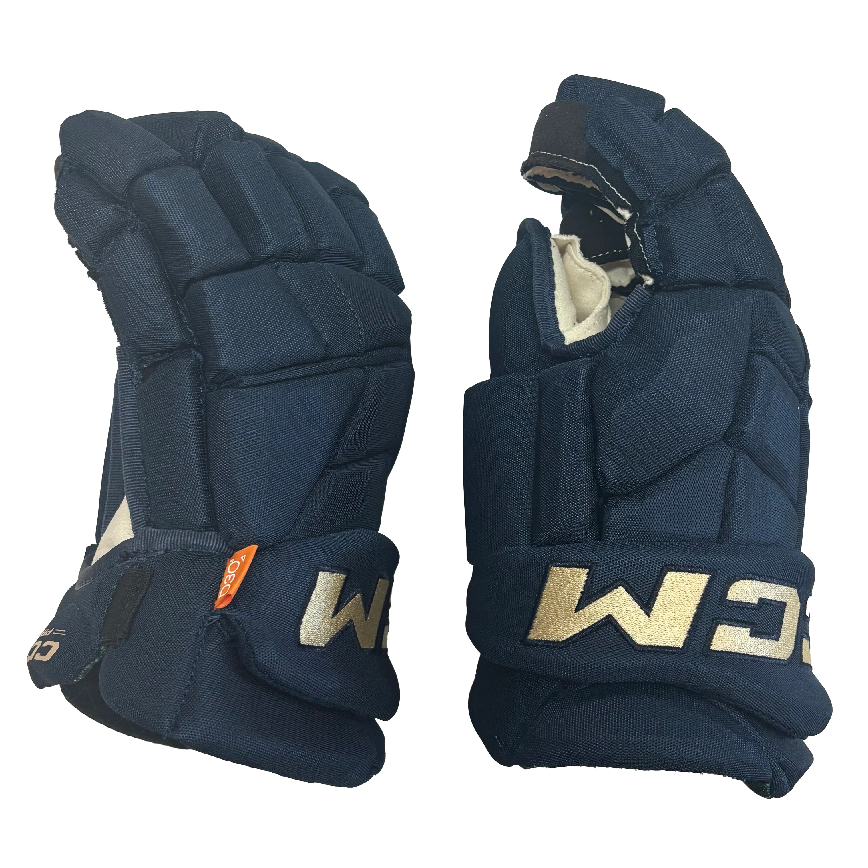 CCM Jetspeed FTW - PWHL Pro Stock Glove (Navy/Cream) - Image 2