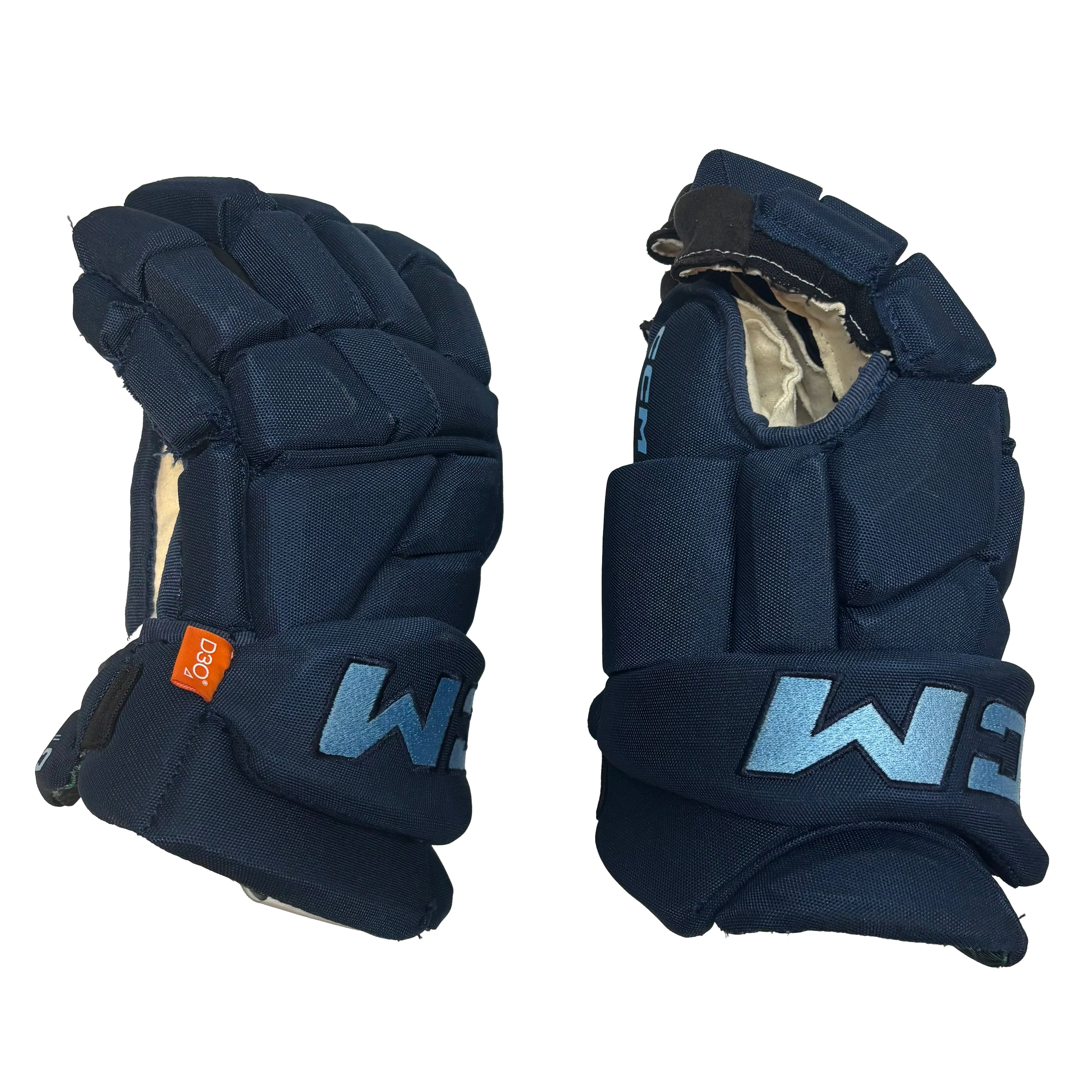 CCM Jetspeed FTW - PWHL Pro Stock Glove - Toronto Sceptres (Navy/Powder Blue) - Image 2