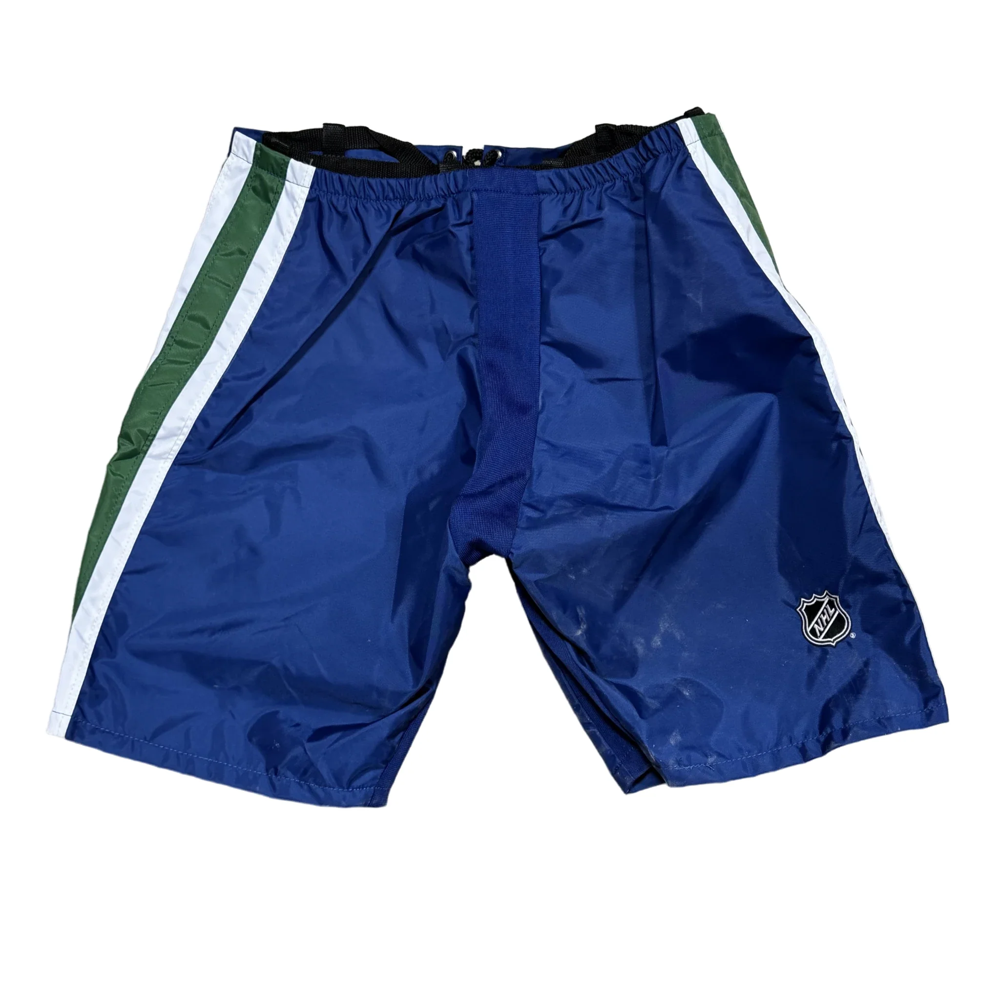 CCM PP10 - New NHL Pro Stock Pant Shell - Vancouver Canucks (Blue/Green/White) - Image 2