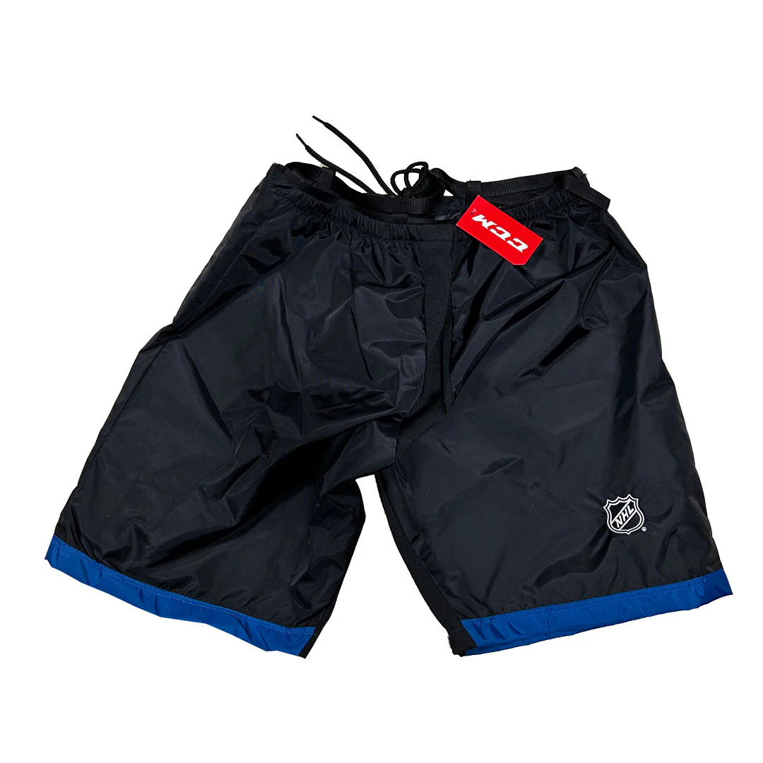 CCM PP10 - NHL Pro Stock Pant Shell - Columbus Blue Jackets (Black/Blue) - Image 2